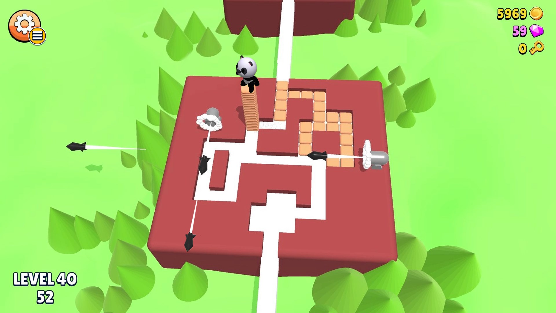 多樣化的角色造型與關卡設計