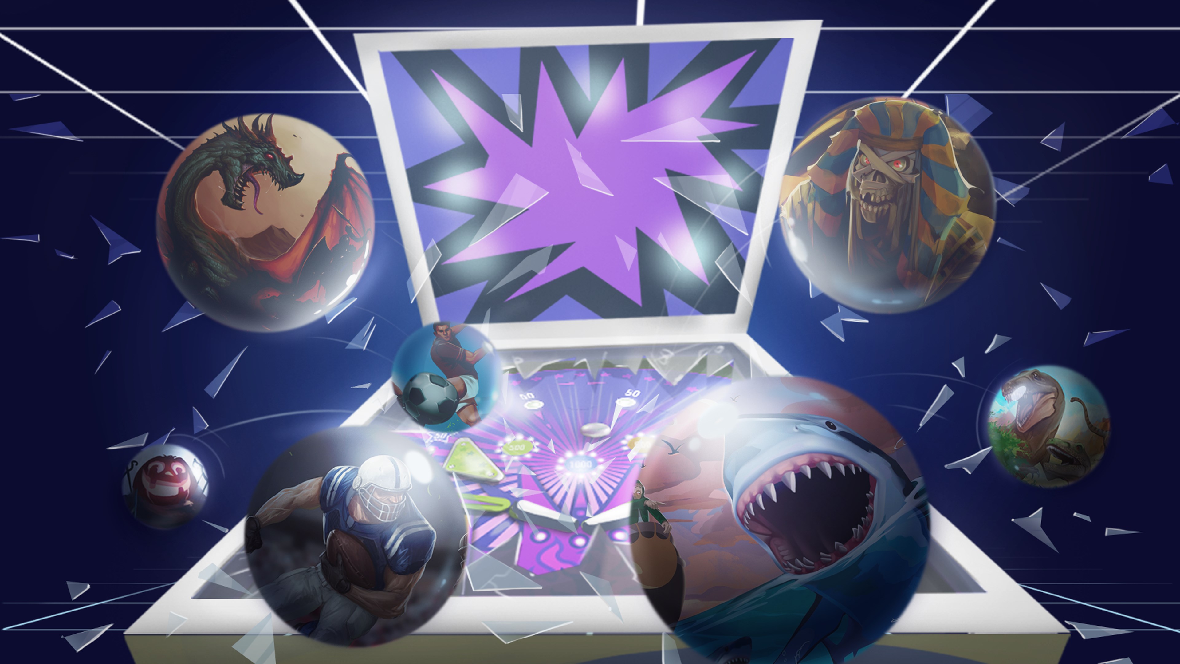 Pinball Jam 遊戲主視覺圖