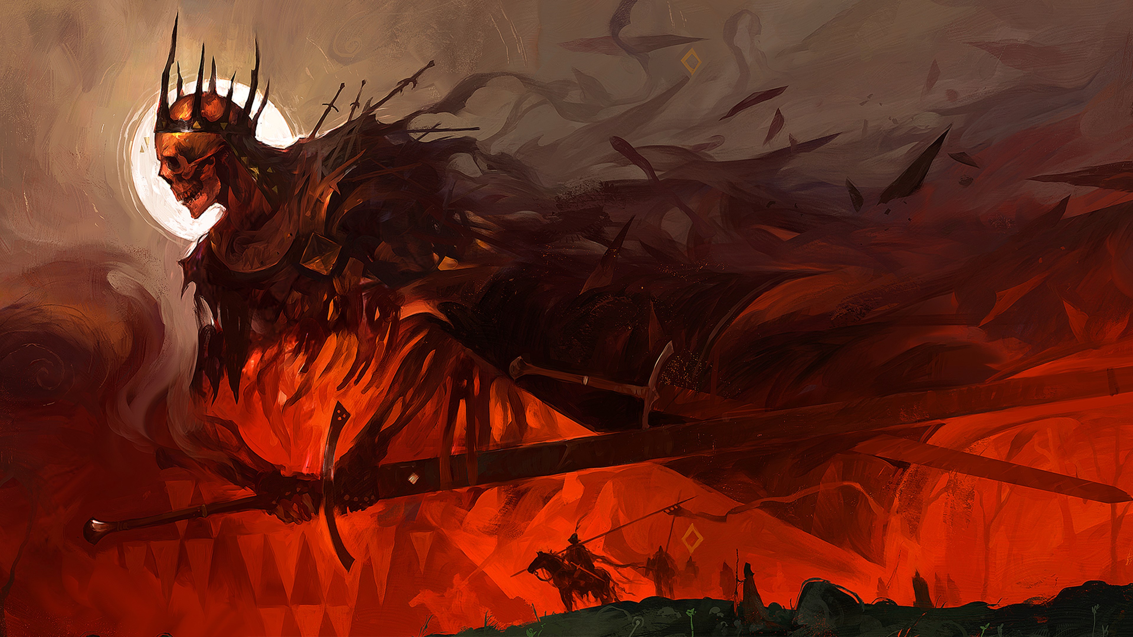 Tainted Grail: The Fall of Avalon - Excalibur Edition 遊戲主視覺圖