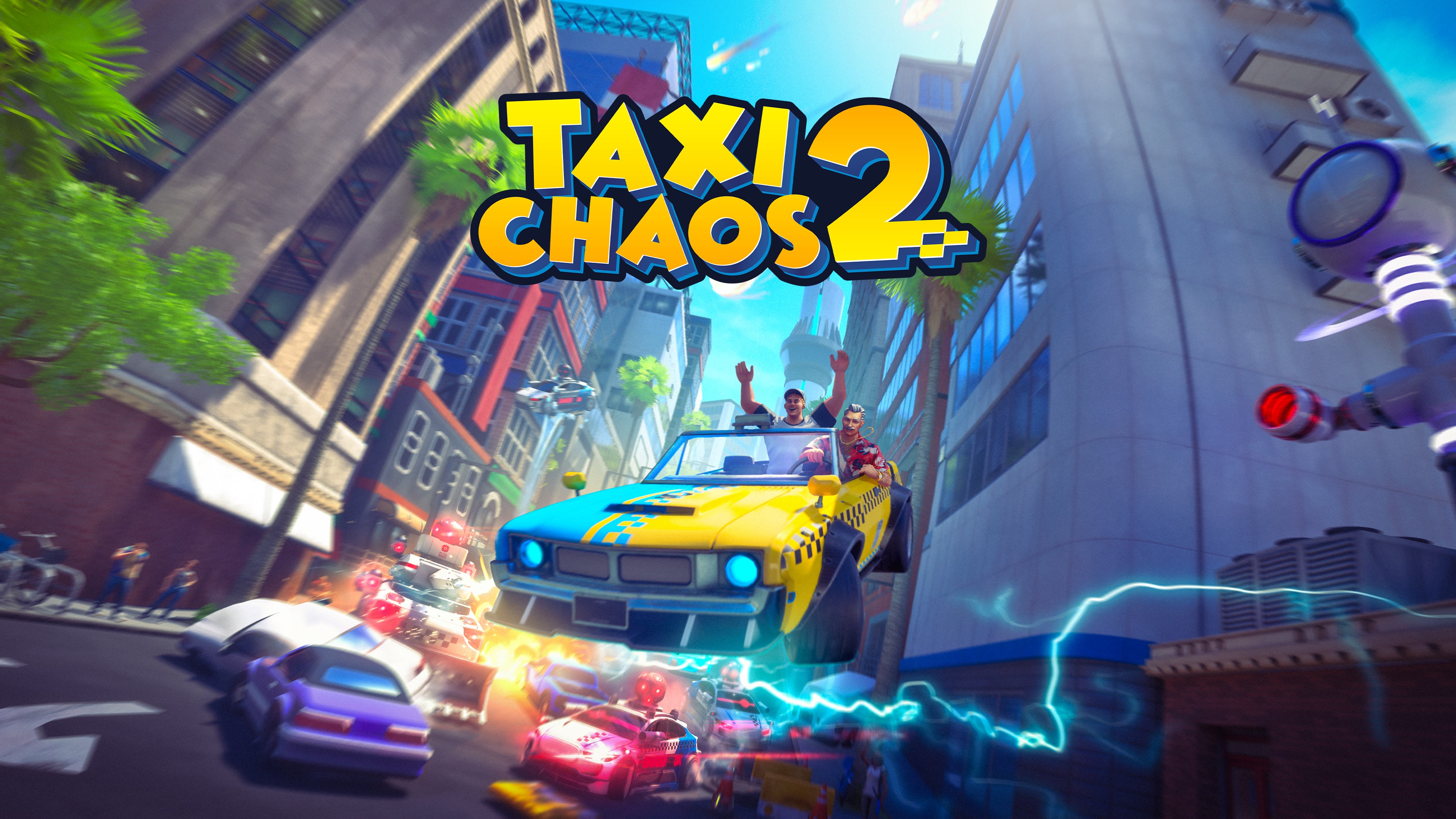 Taxi Chaos 2 遊戲主視覺圖