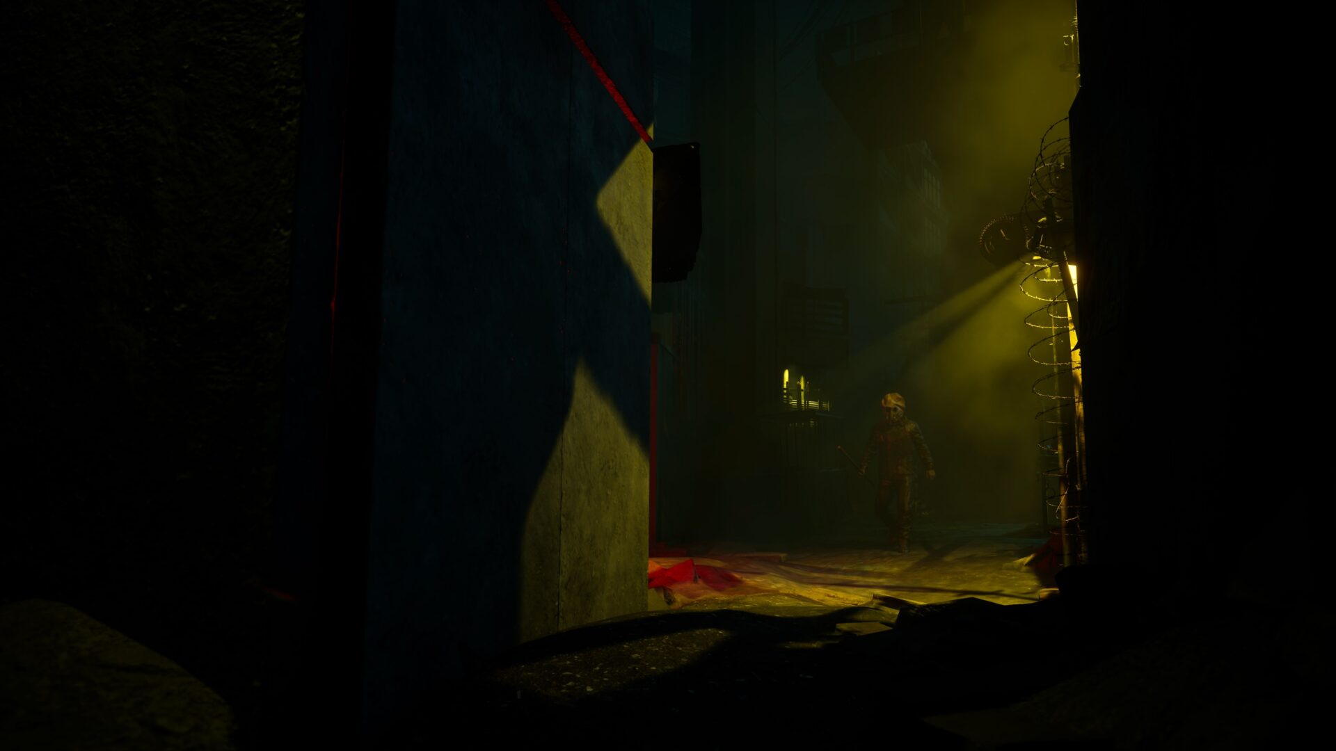 一個詭異的面具特寫,散發著不祥的氣息。