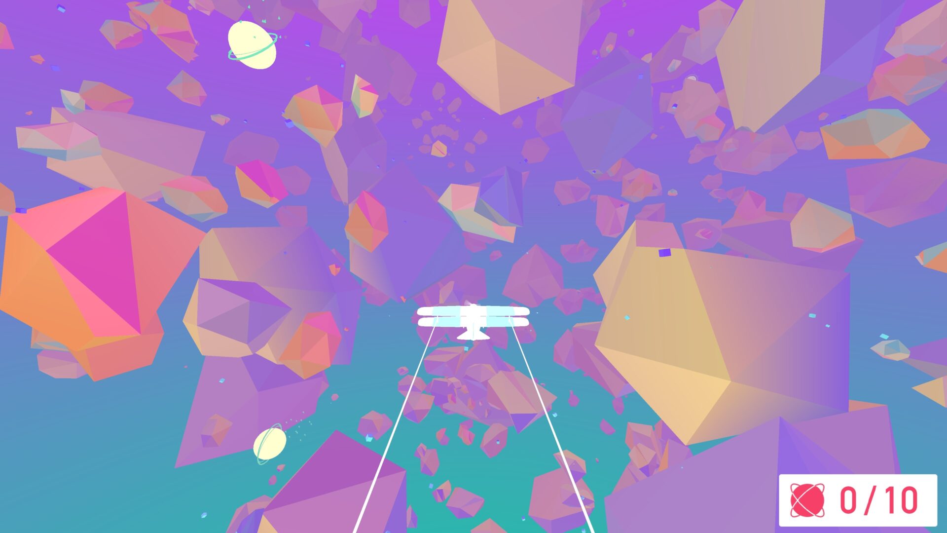 在小行星帶中穿梭