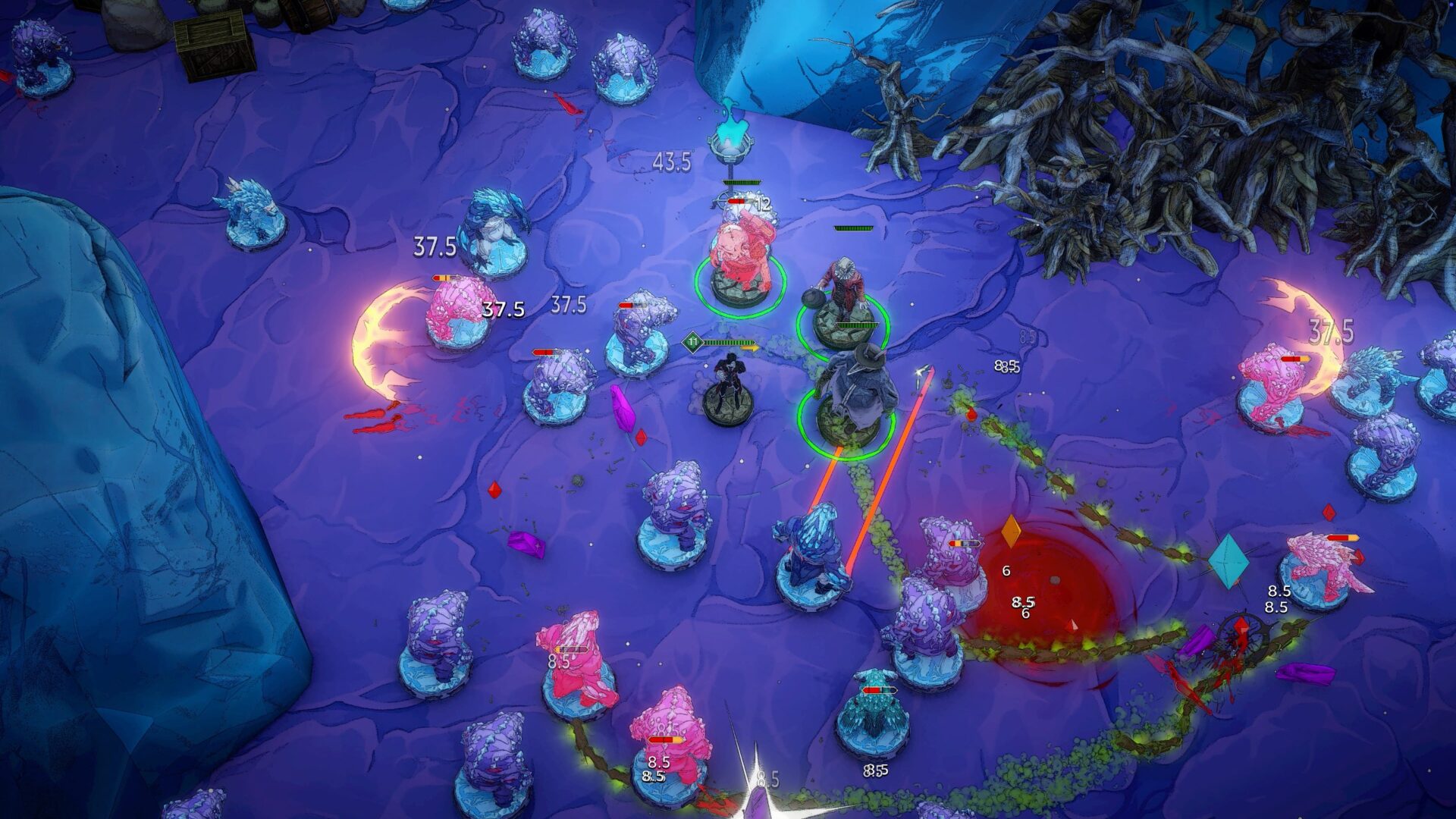 Night Swarm 華麗的魔法光影效果