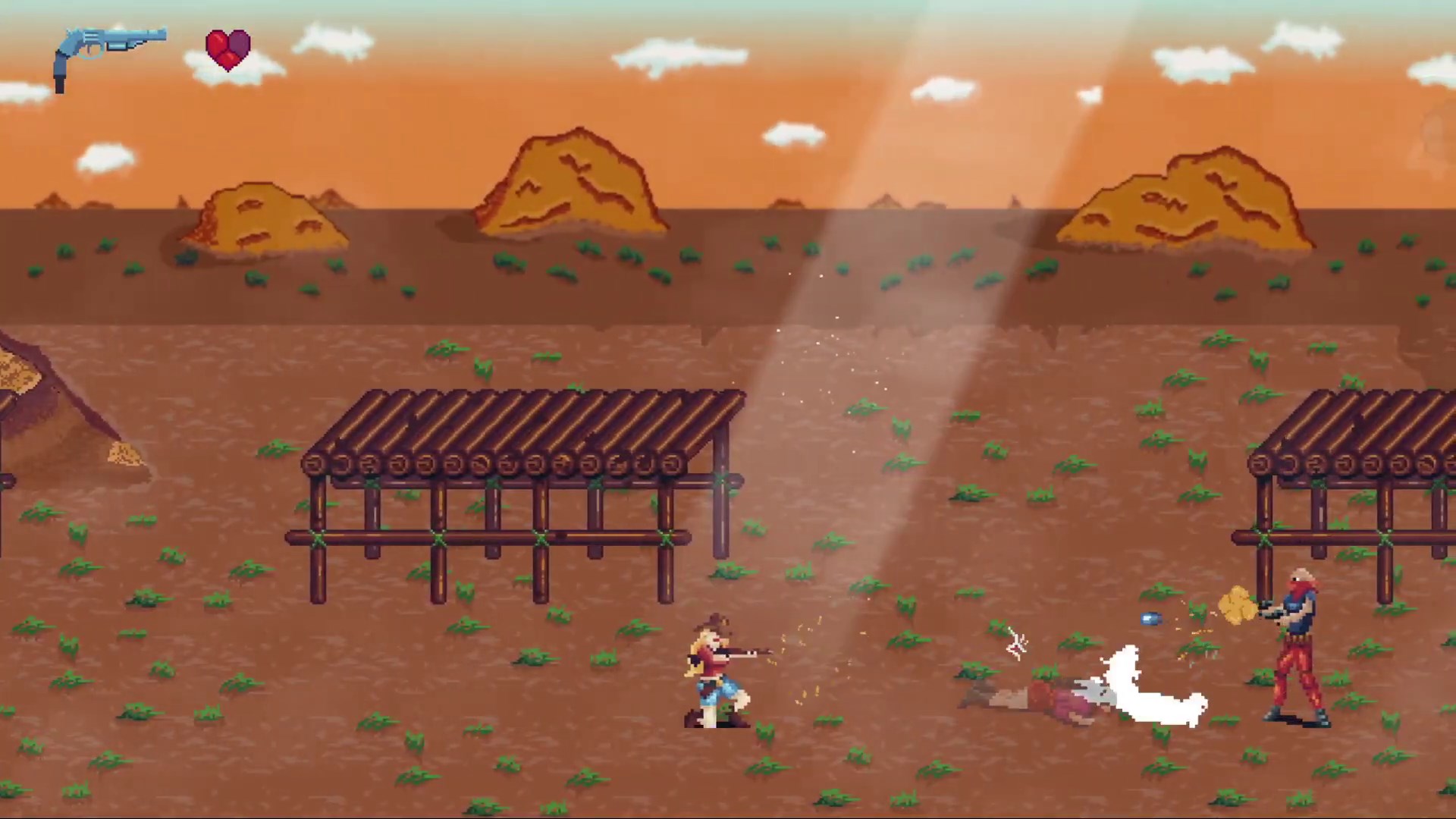 Cowboys 戰鬥場景