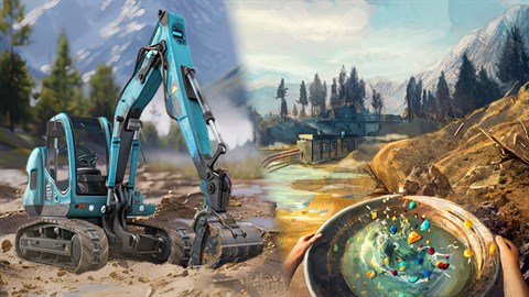 《淘金模擬器》Gems & Glory DLC + Mini Mining Machines DLC 擴充包封面
