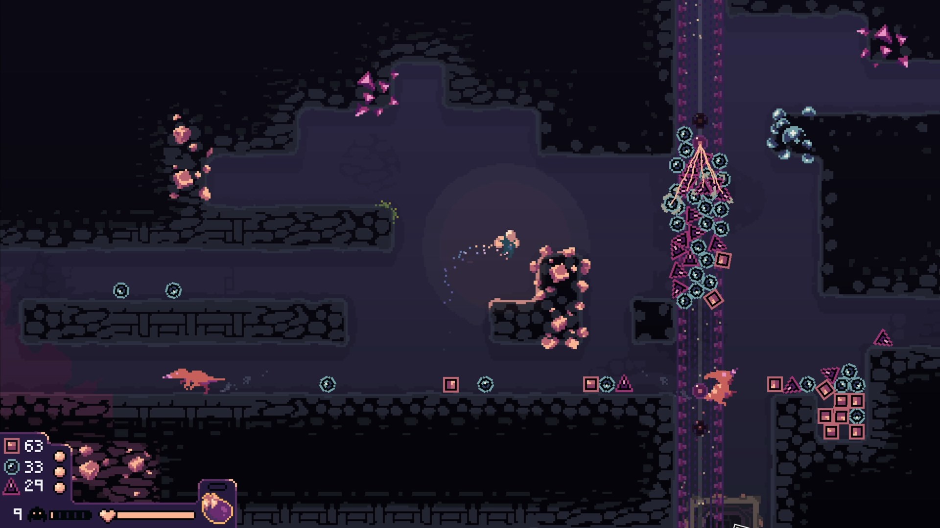 Dome Keeper 挖掘探索畫面