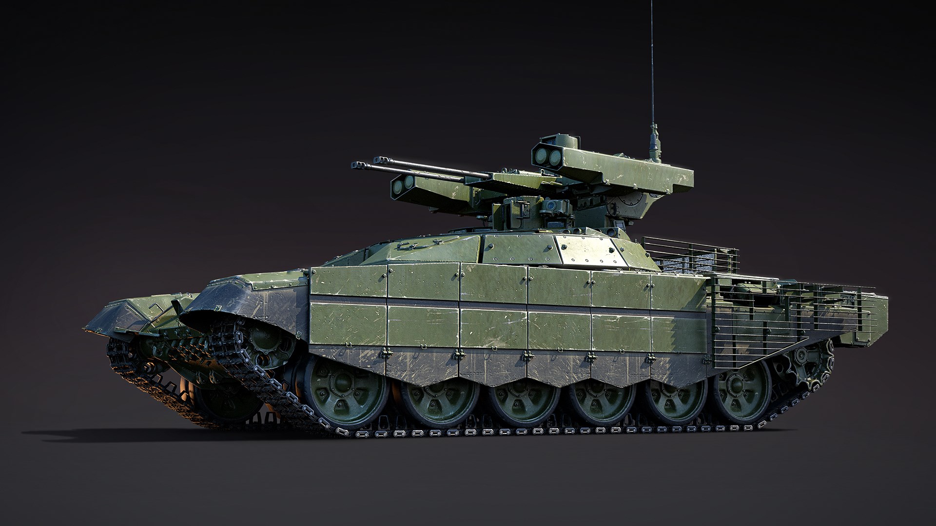 War Thunder BMPT-72 終結者-2 戰車外觀