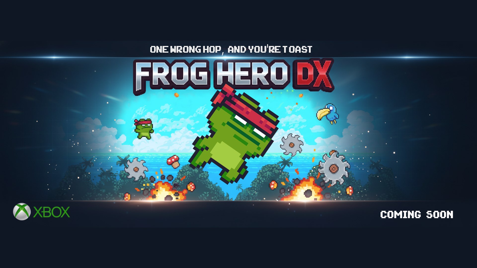 Frog Hero DX Xbox Series X|S 遊戲主視覺圖