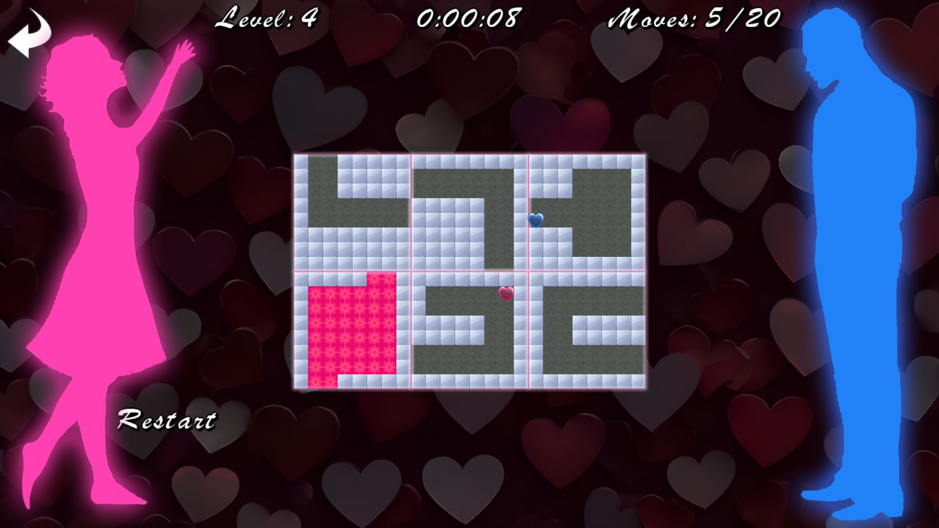 Love & Robots 宣傳海報，色彩鮮豔吸睛。