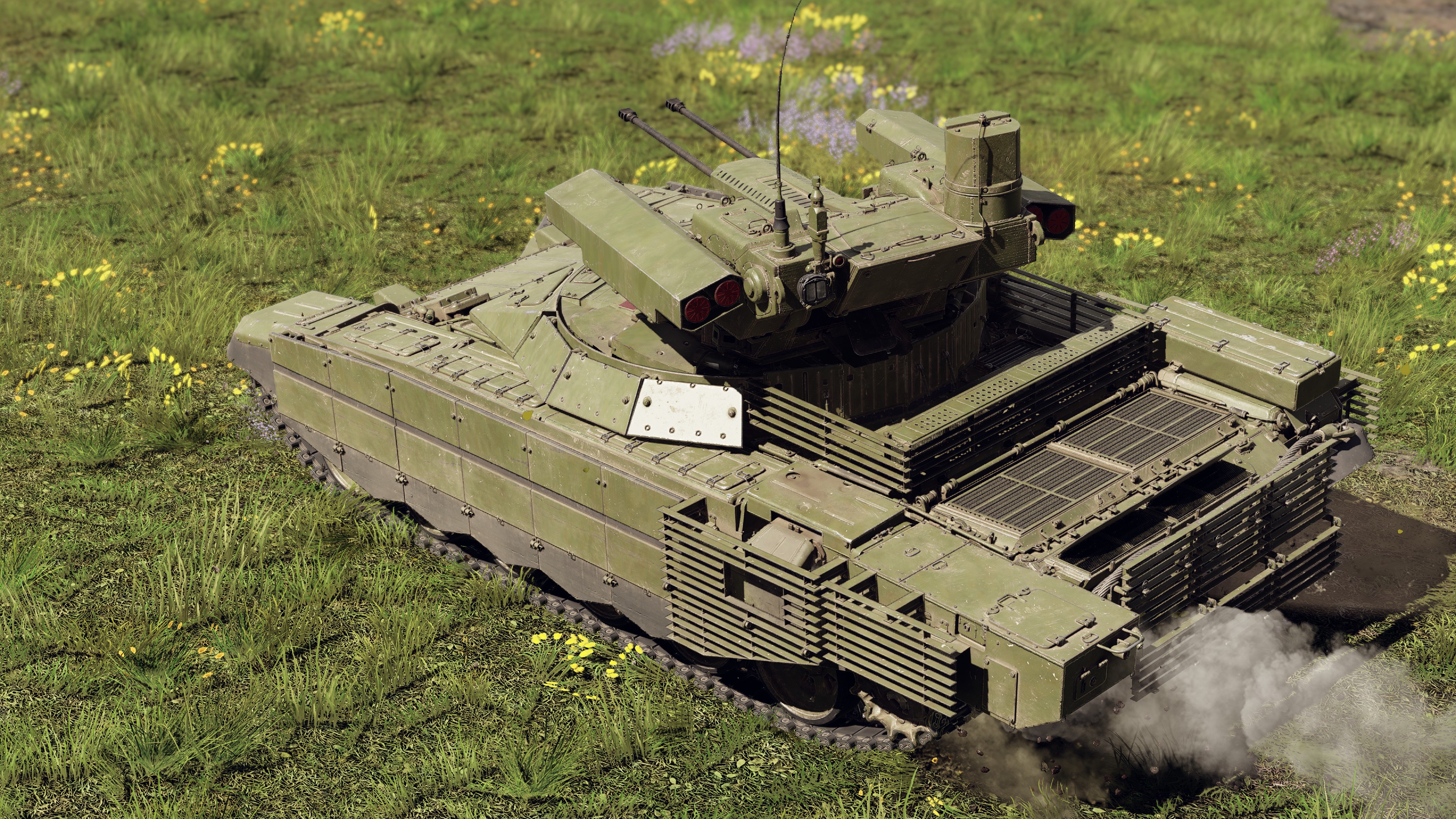 BMPT-72 於遊戲場景中的戰鬥姿態