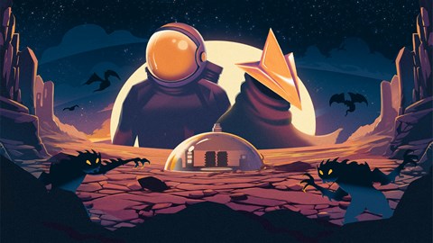 Dome Keeper Deluxe Edition 遊戲封面宣傳圖