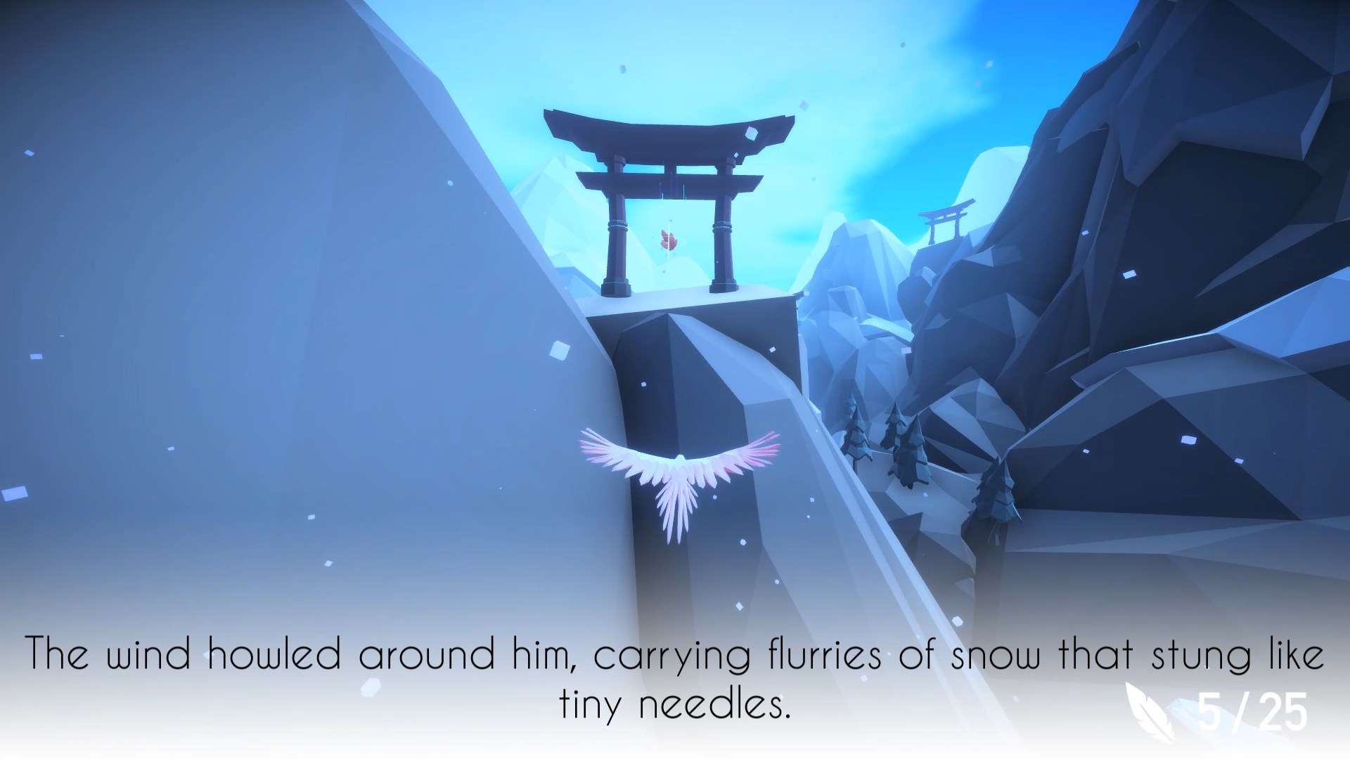 遊戲截圖：低多邊形風格的村莊，充滿童話色彩