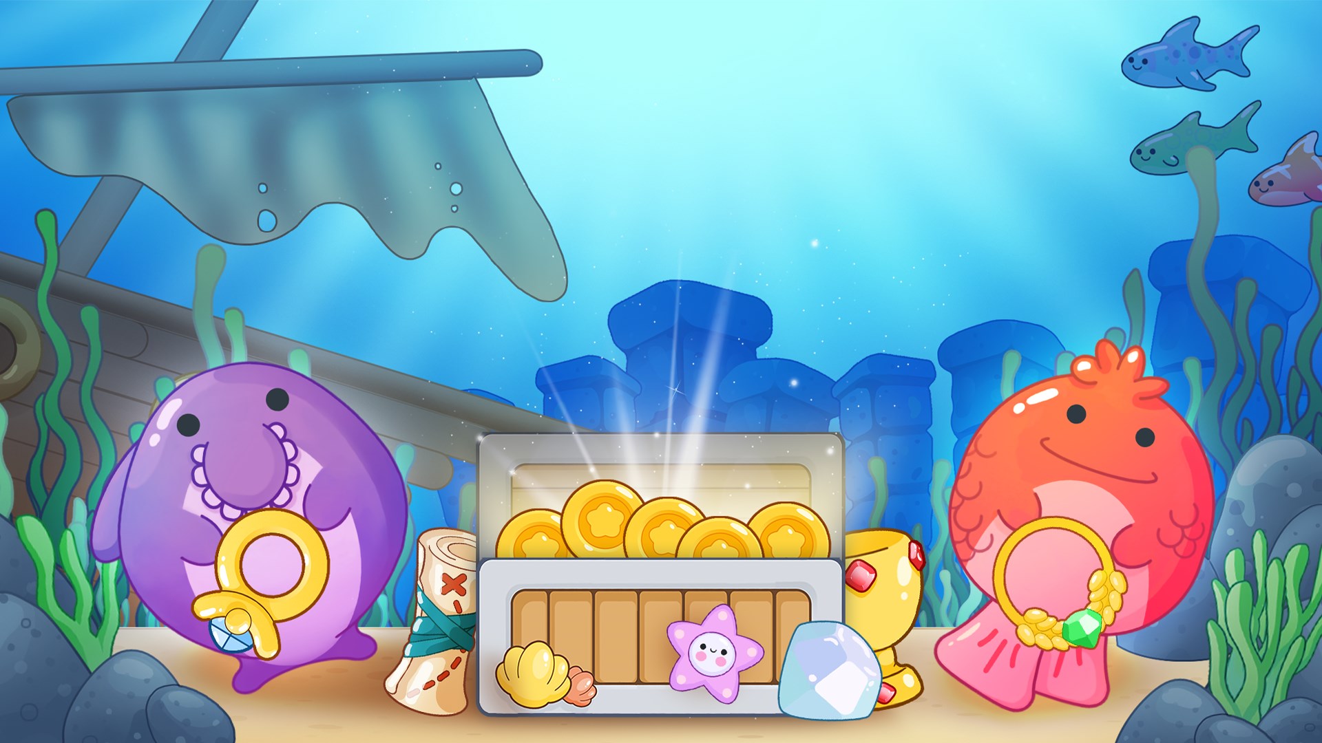 Treasure Drop: Complete Edition 遊戲主視覺圖