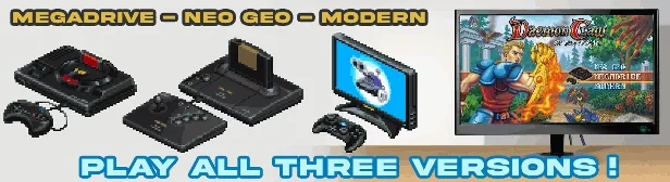 展示遊戲三個不同版本畫面的動態圖。