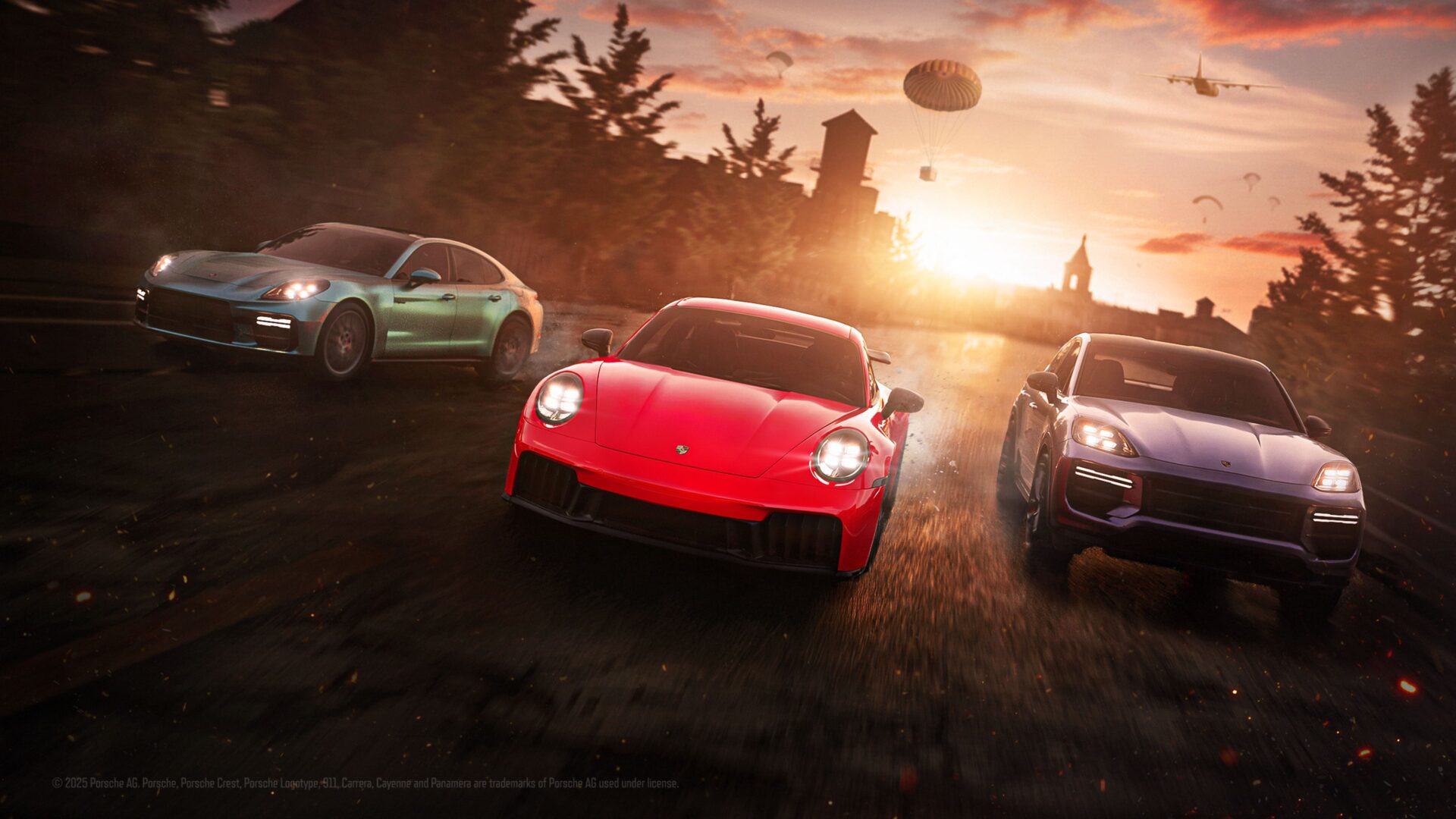 PUBG 遊戲中的角色特寫