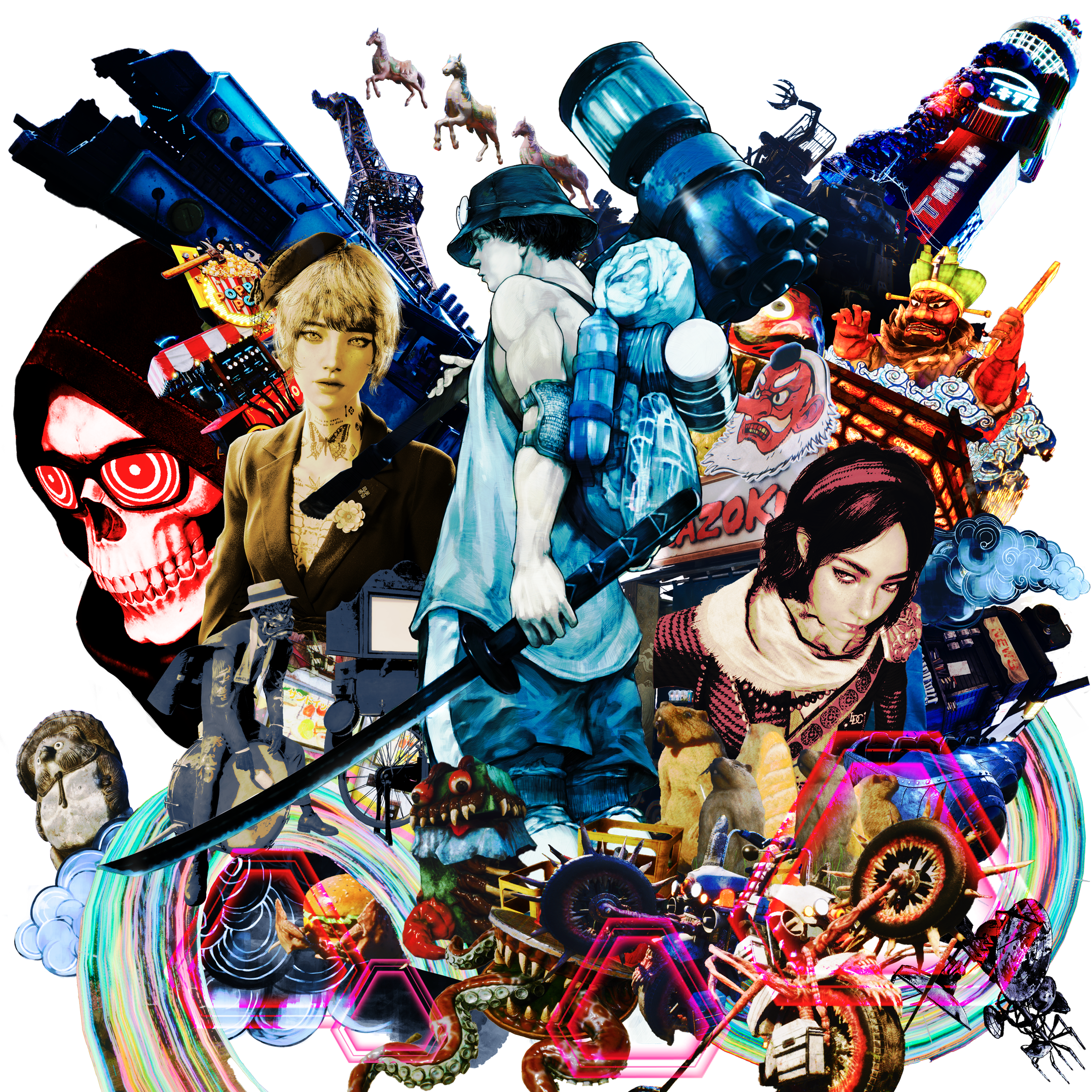 遊戲核心角色美術圖