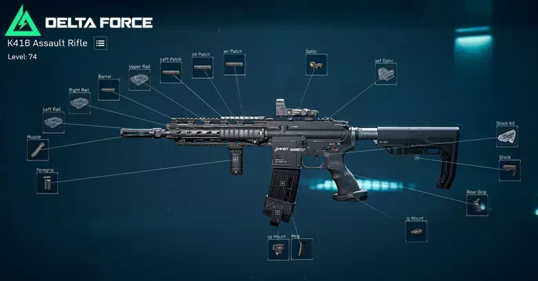 三角洲特种部队中的頂級武器