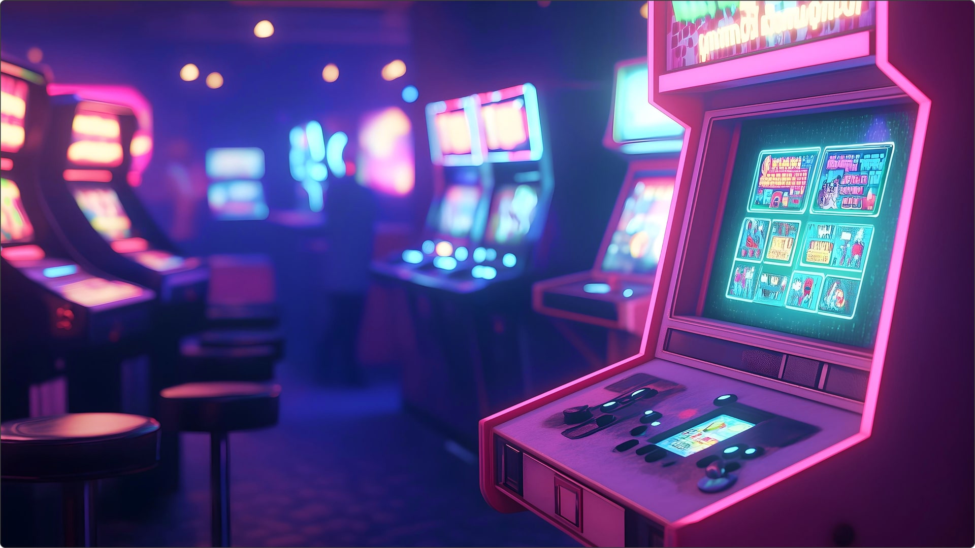 Arcade Room Simulator 2025 遊戲主視覺