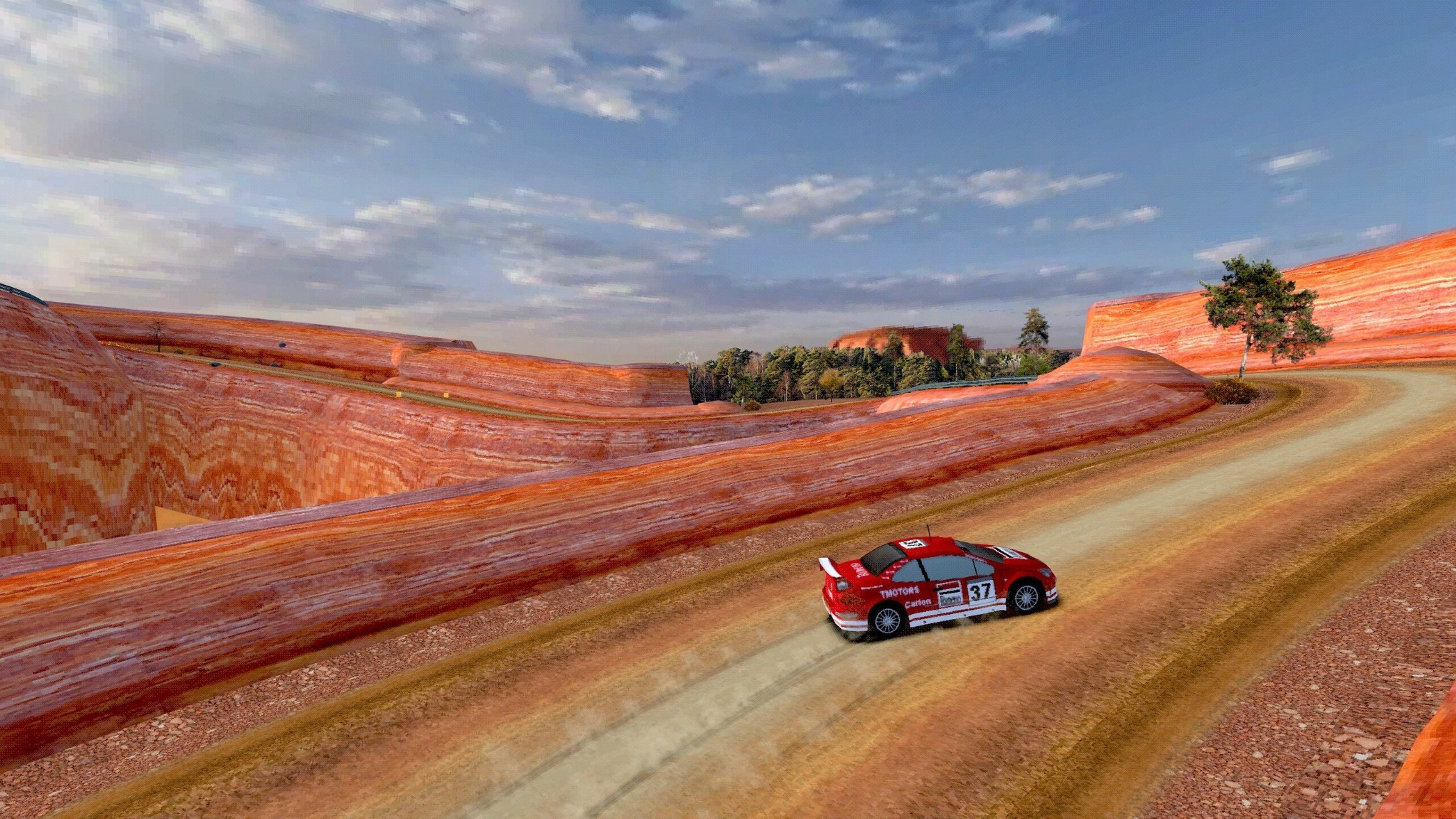 遊戲中賽車的精緻模型