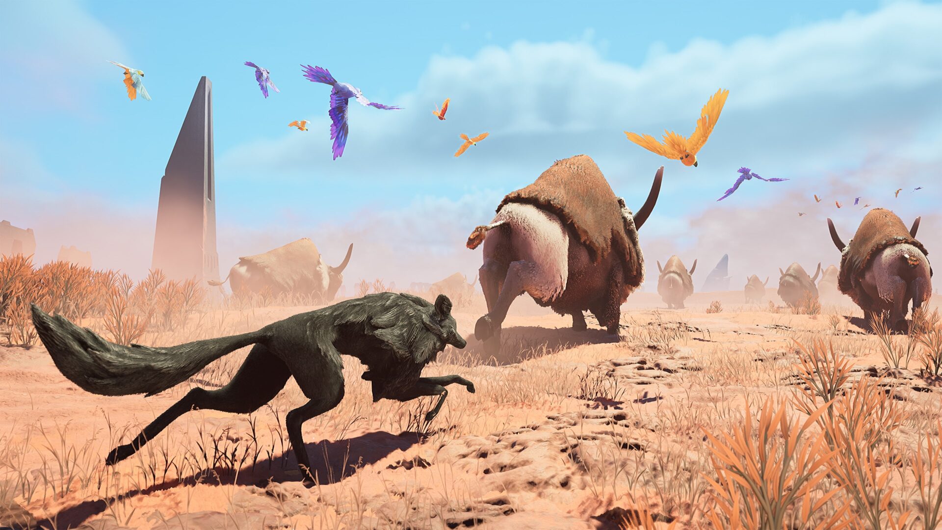 化身為鳥，翱翔天際