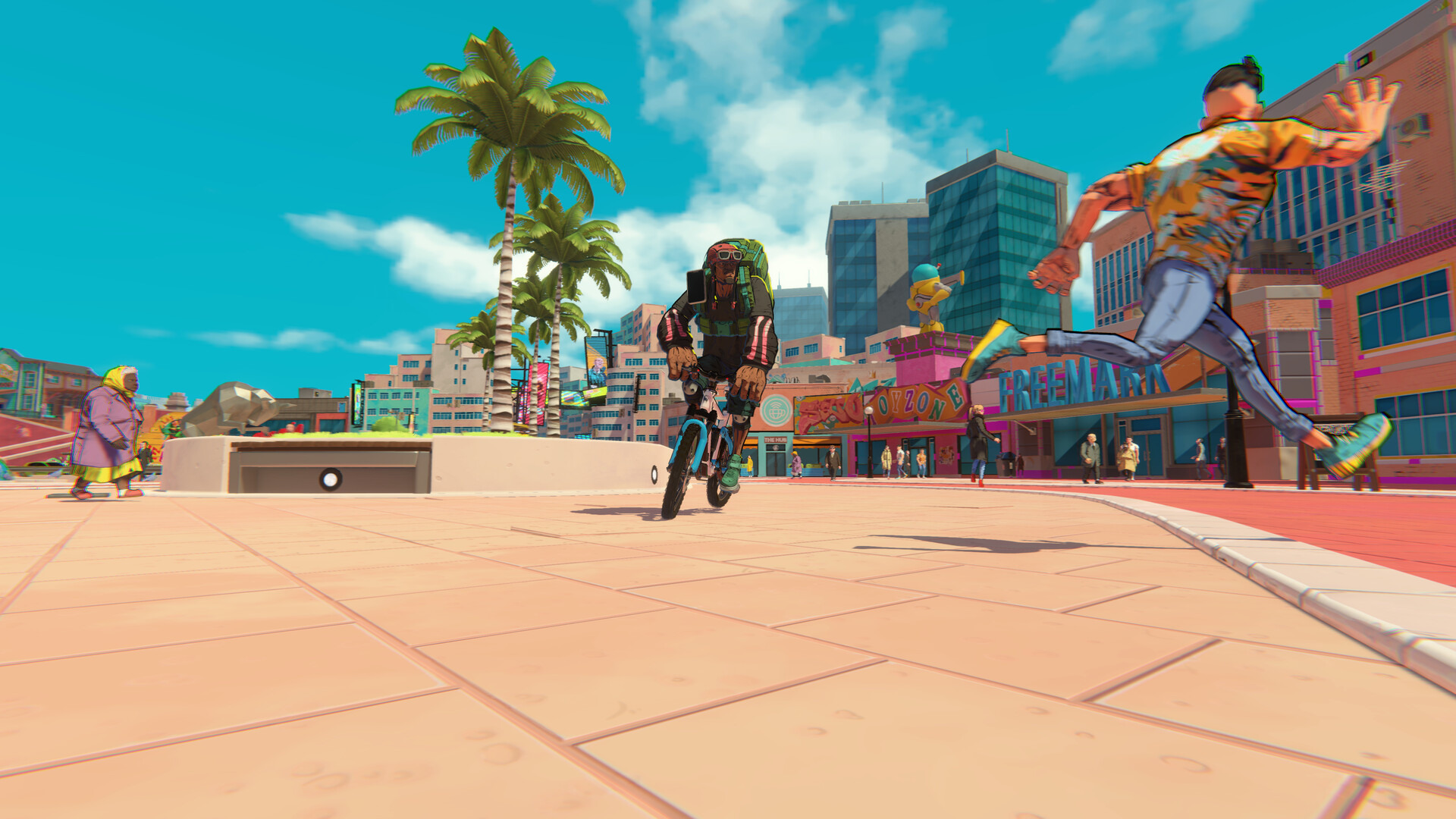 單車外送隊 Parcel Corps 遊戲場景