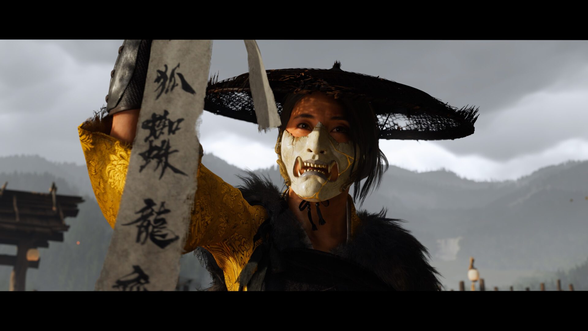 遊戲中的一處神社，充滿日式美學。