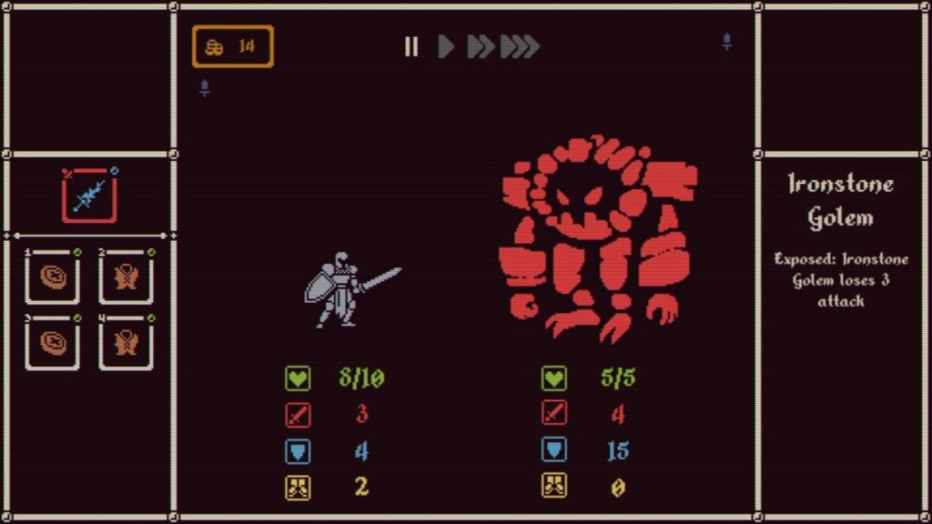 惡魔降臨（He is Coming）遊戲畫面，玩家即將面對強大的BOSS。