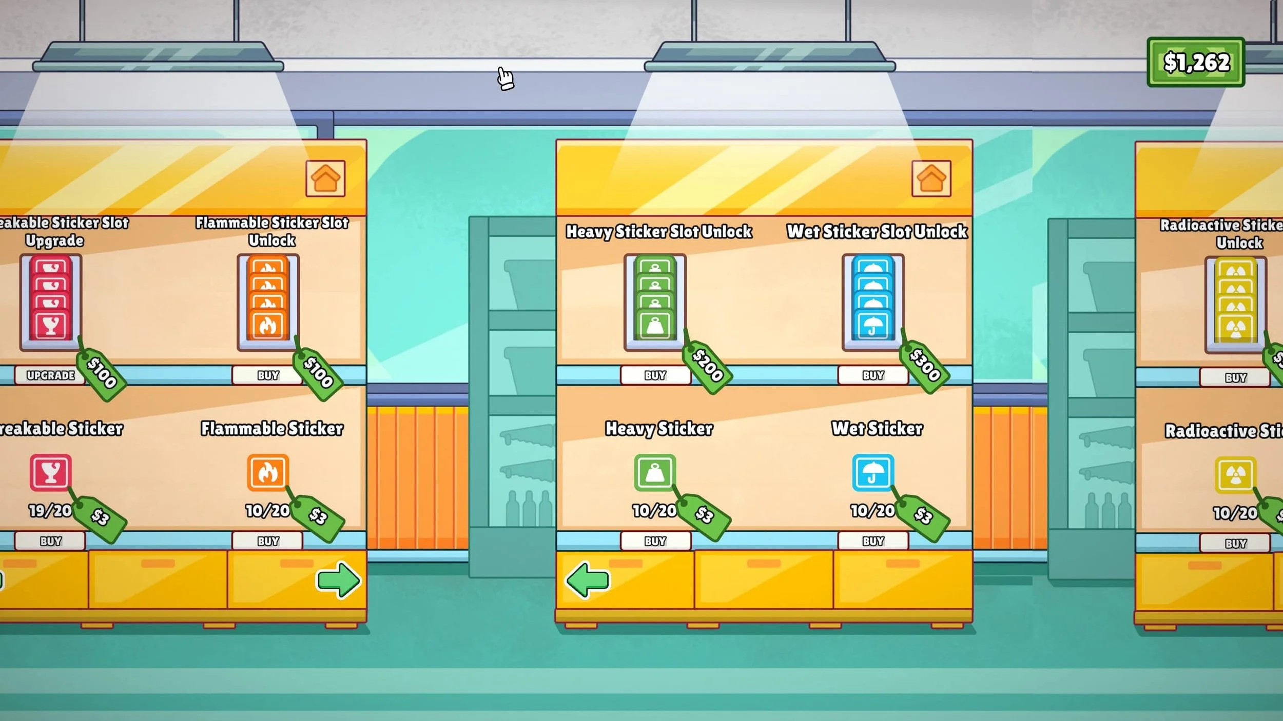 遊戲中可供升級的辦公室環境