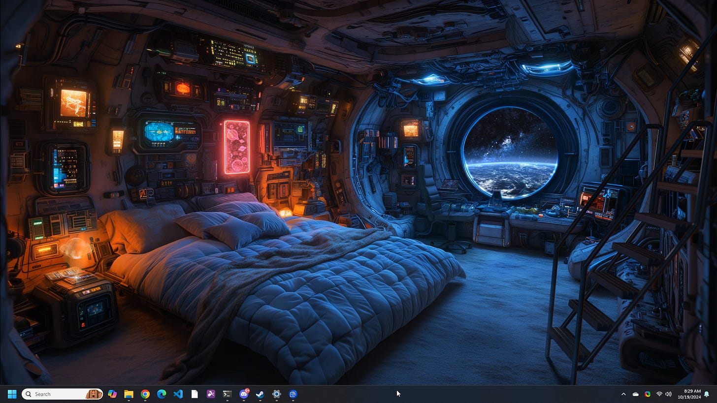 充滿寧靜氛圍的自然風景動態桌布