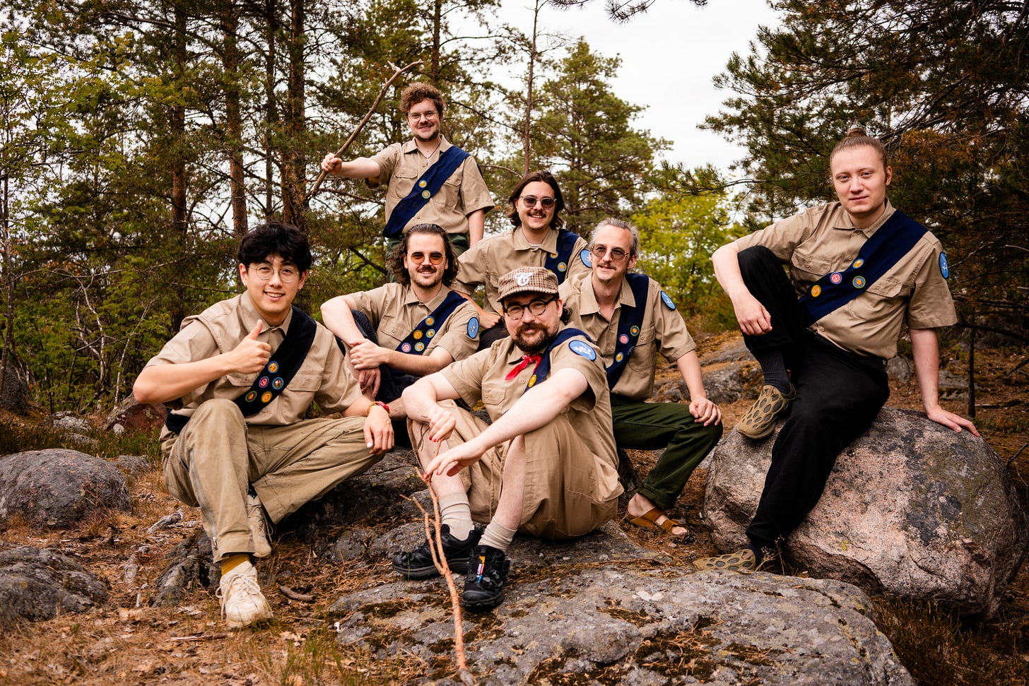 goofy-looking characters in PEAK