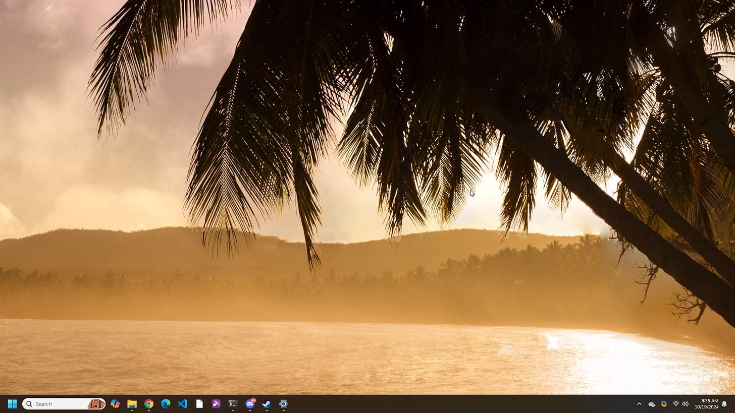 使用者可以透過動態桌布彷彿置身世界各地