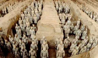 現實世界中的秦始皇兵馬俑