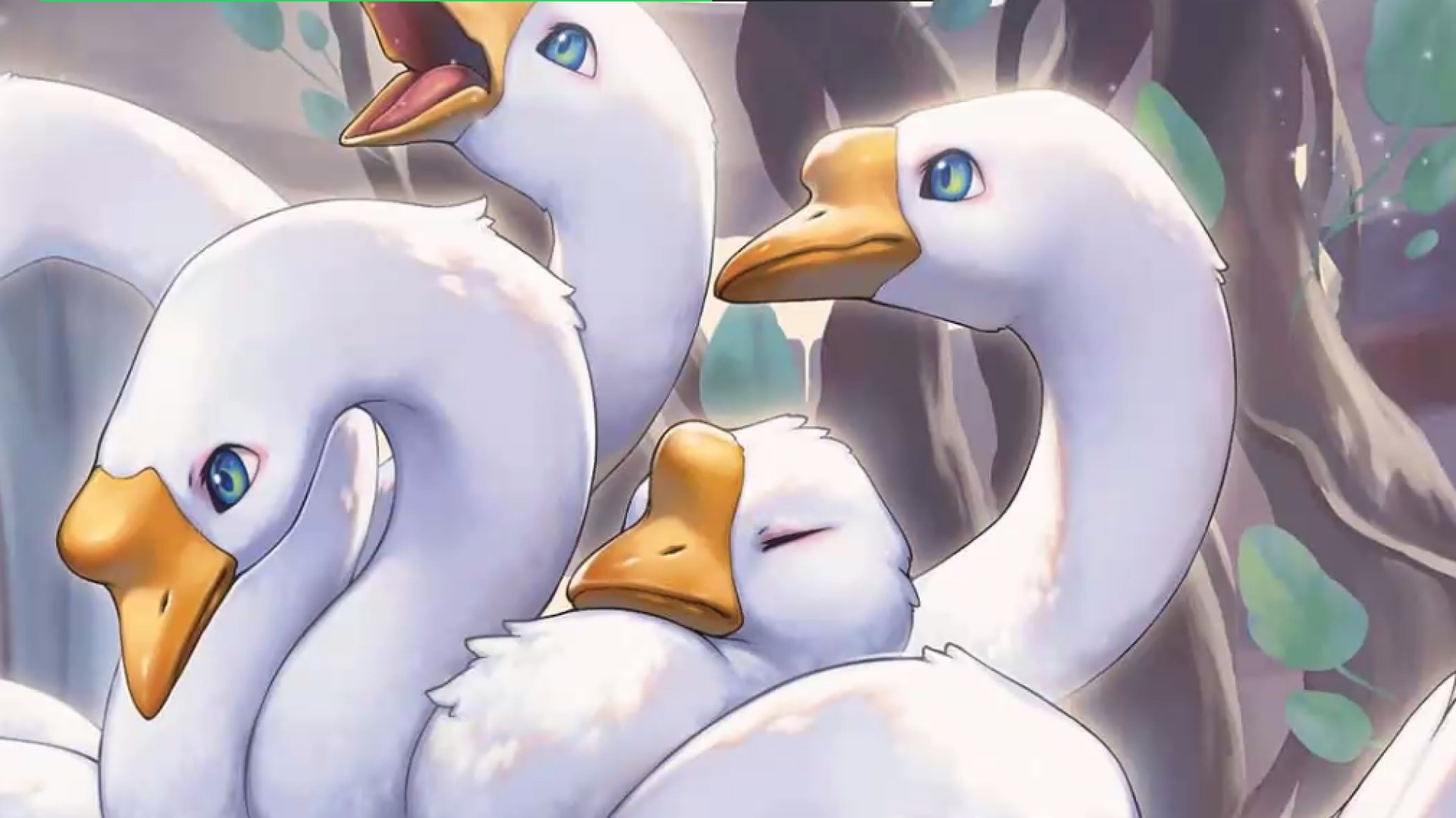 魔法風雲會:競技場中的鵝型多頭龍