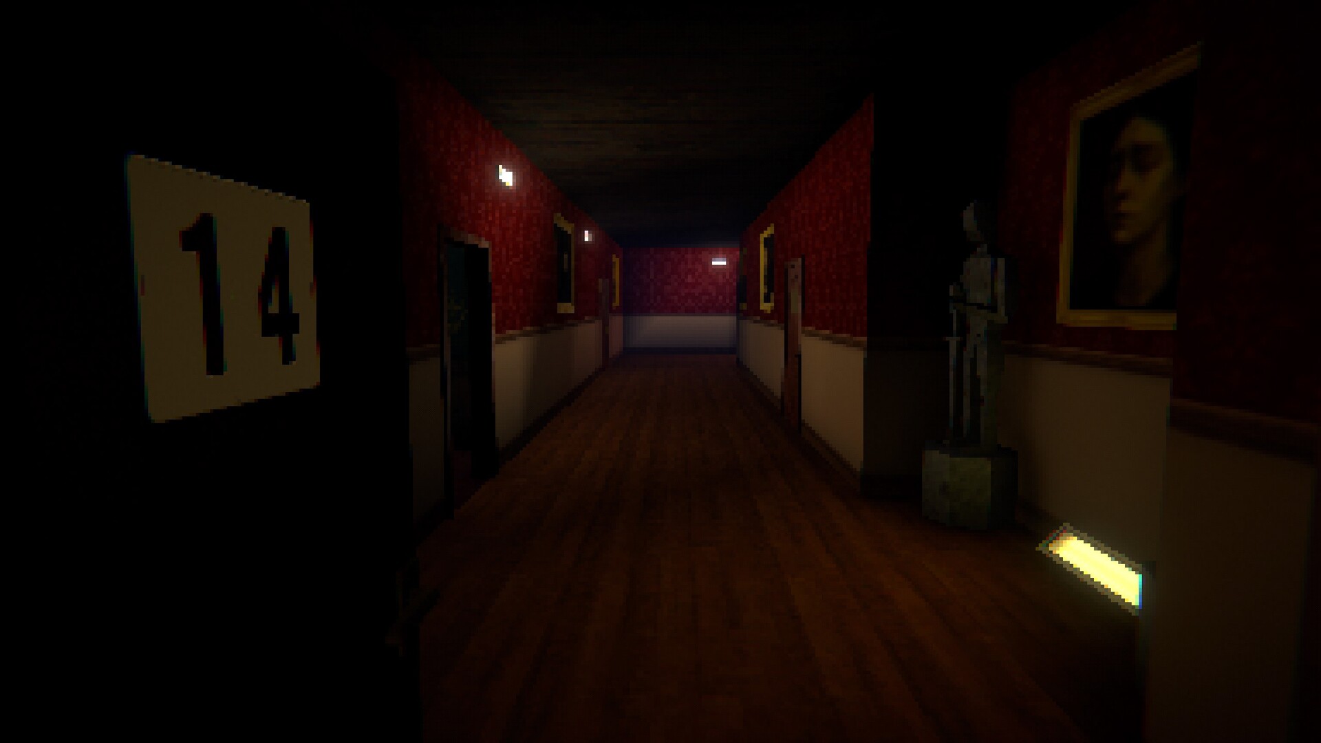 PS1風格心理恐怖新作！經典復古類型遊戲《憂鬱旅館》帶你探索無限循環的詭異世界