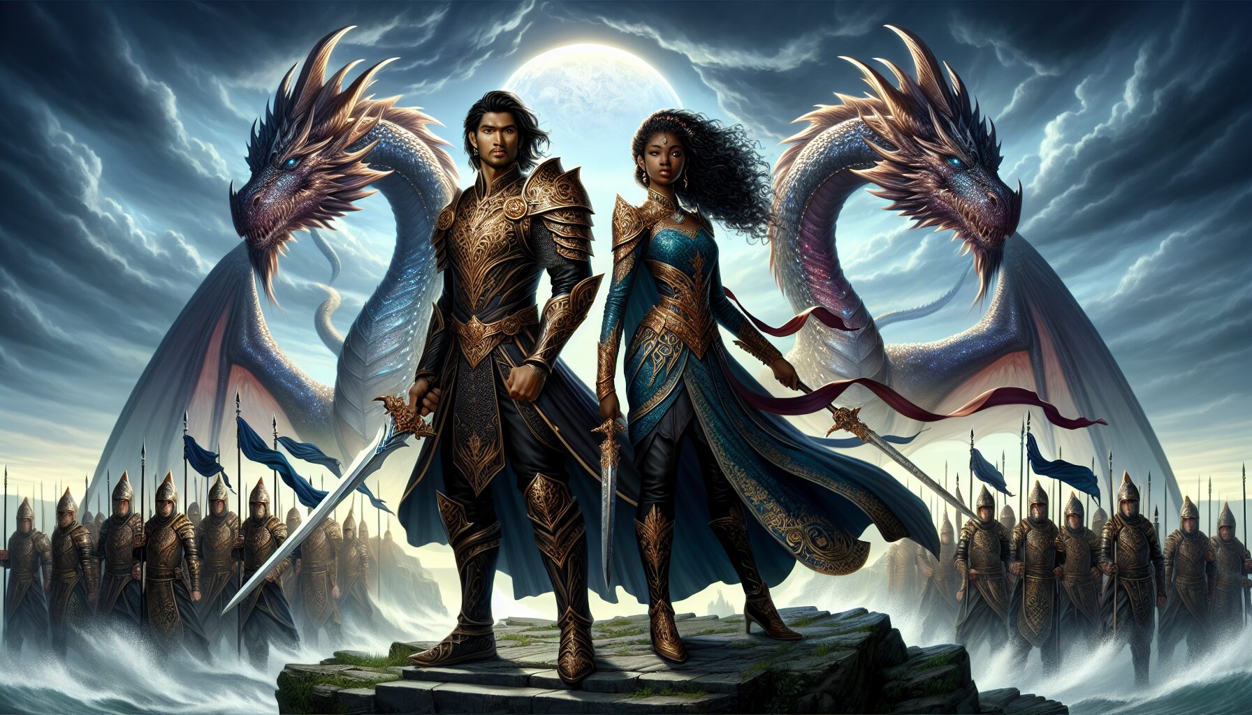 坦格利安王朝初期的龍與王室成員藝術形象