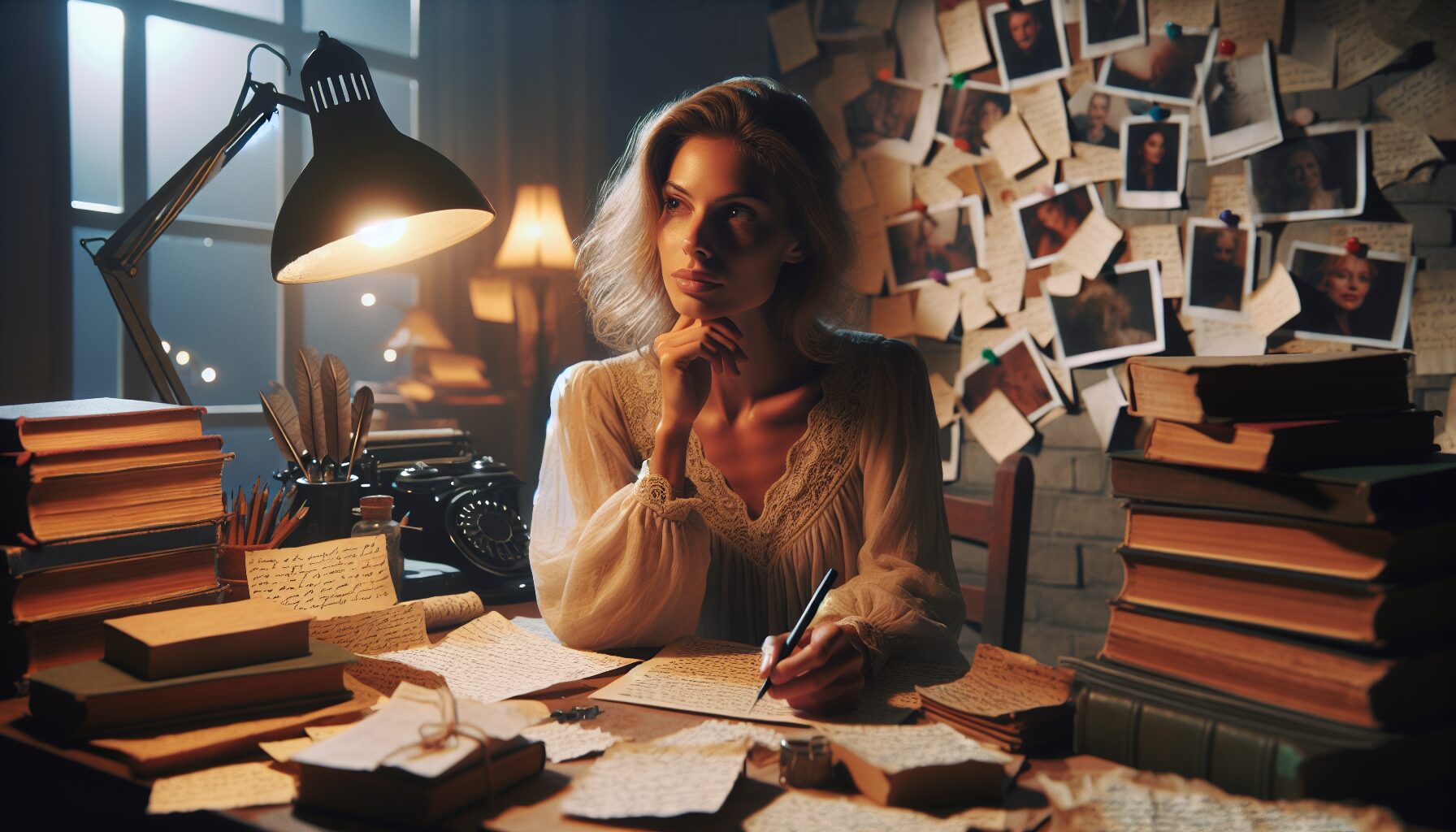 饒雪漫作者形象寫意照