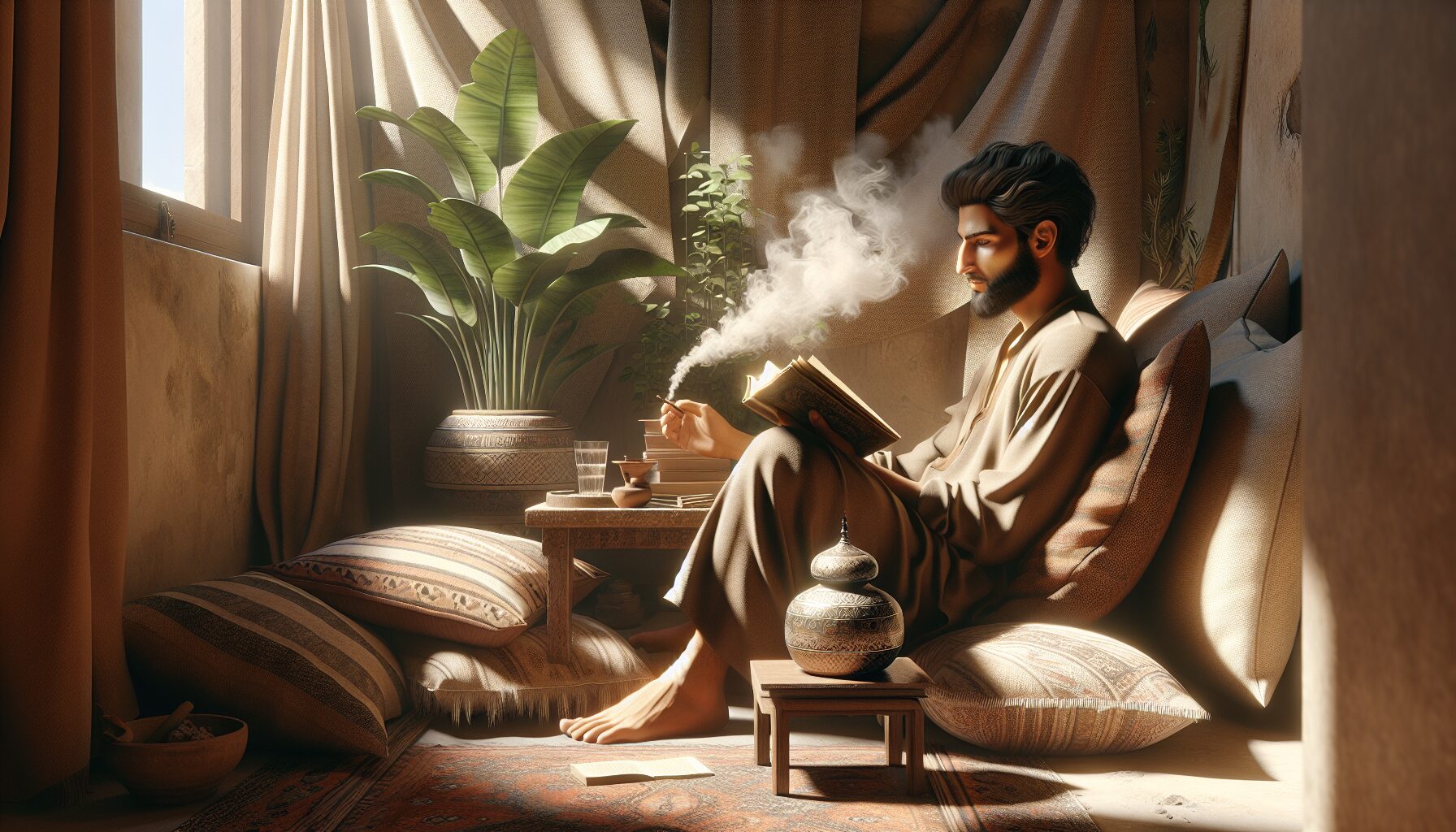 溫暖療癒系小說場景,表現人生甘味