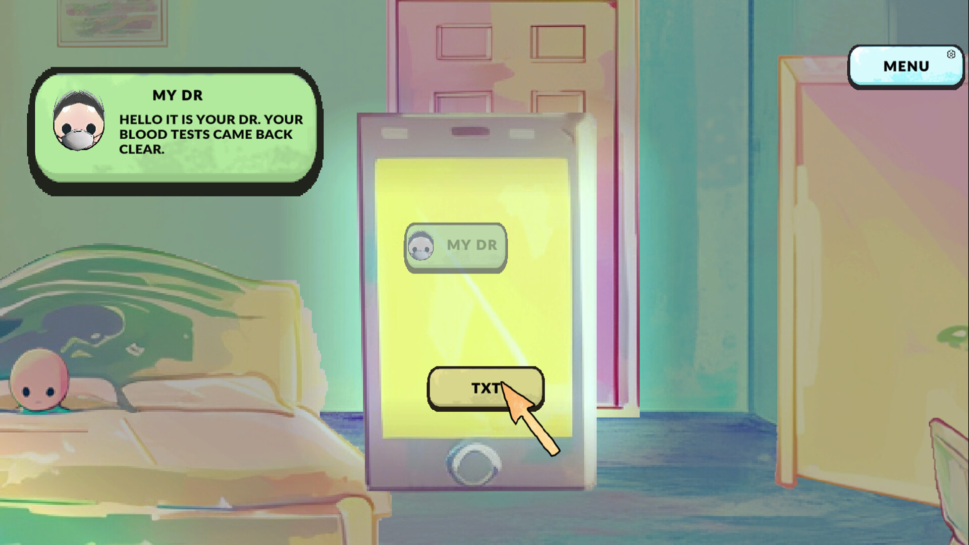 情感敘事模擬遊戲新作《不是你，是我的M.E.》用互動體驗真實慢性疲勞人生