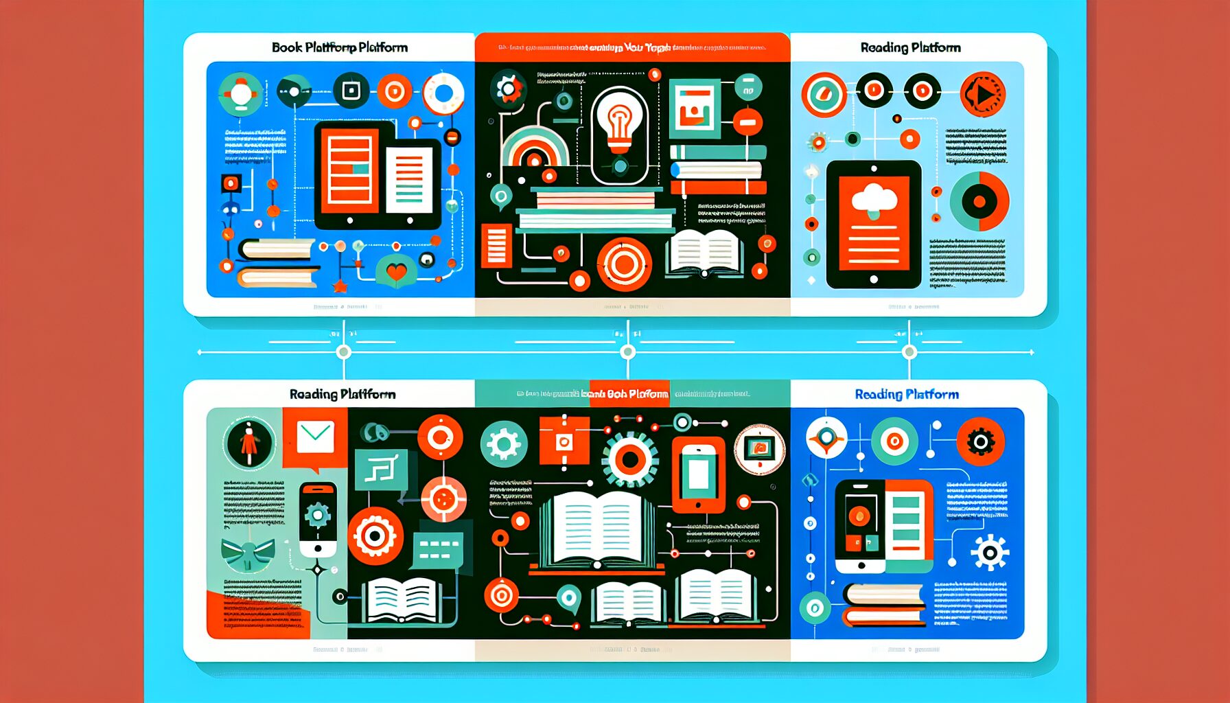 主要小說平台LOGO與介面介紹