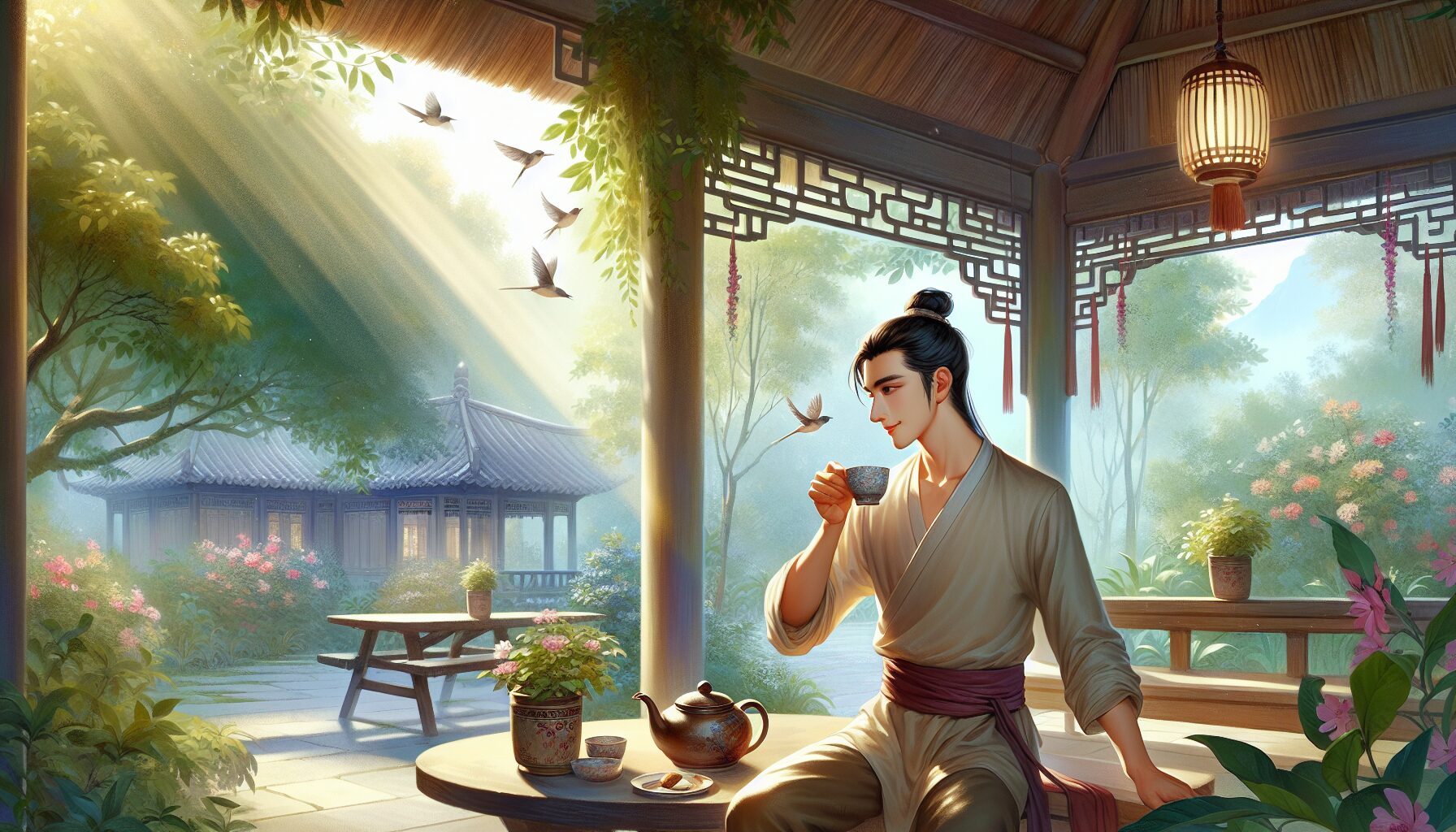 輕小說中爆笑日常與鬼谷子智慧結合趣味畫面