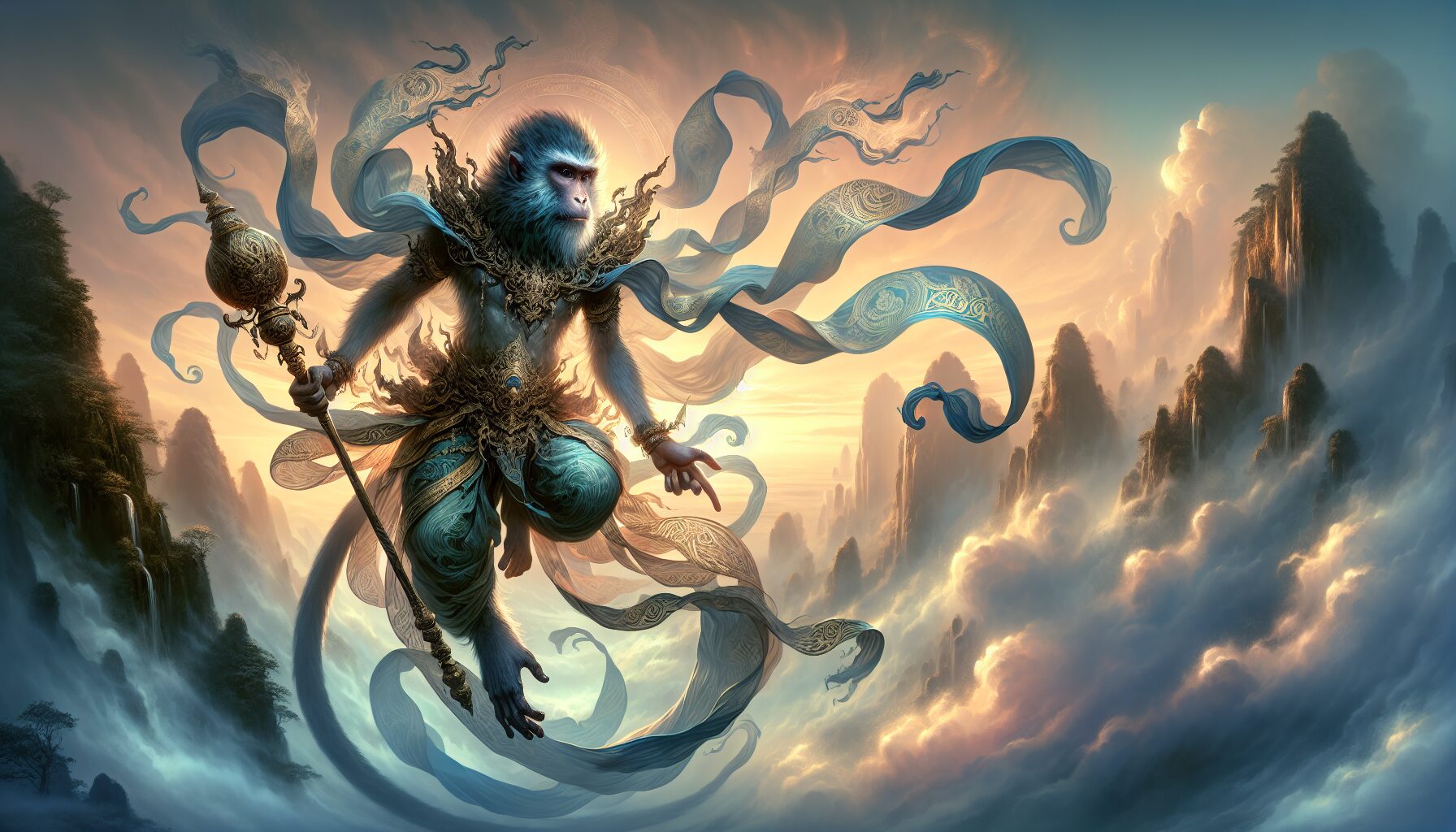 齊天大聖孫悟空東方神猴概念