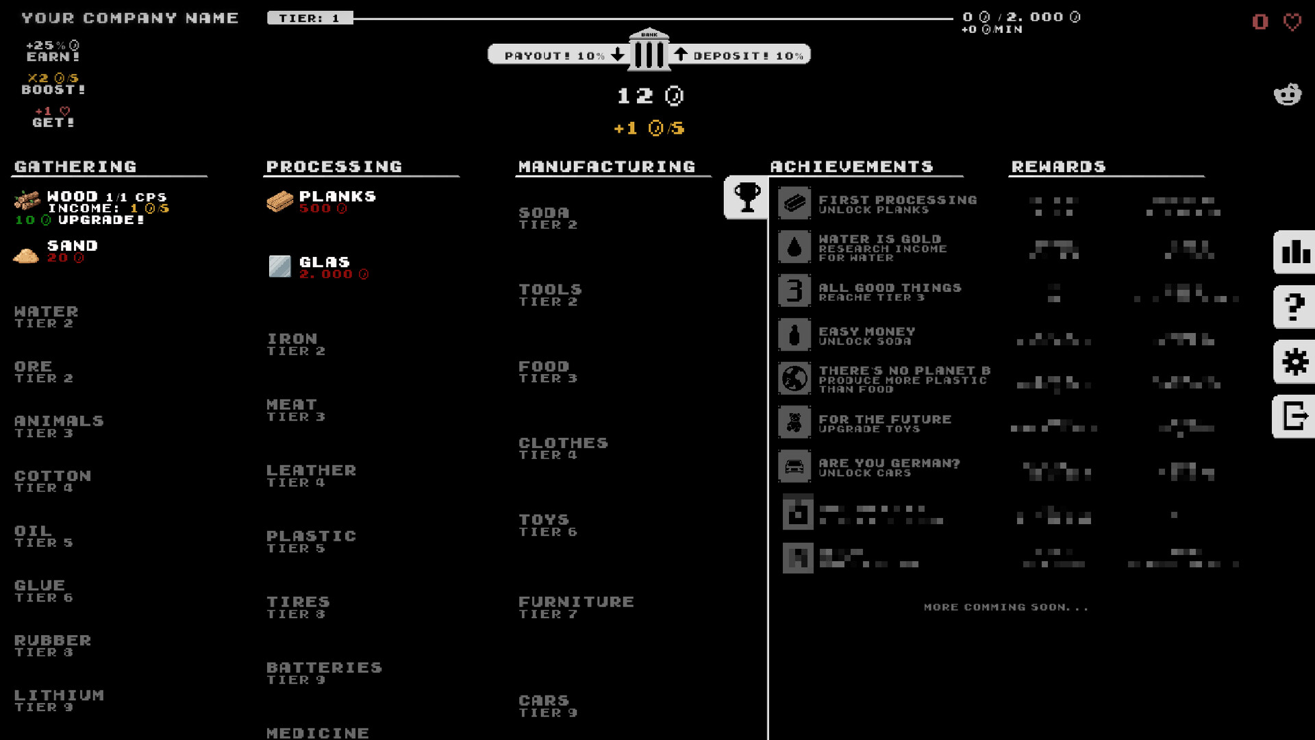 全新放置型模擬經營遊戲《升級公司》：極簡介面打造超精彩數字成長體驗，放置類玩家必玩佳作！