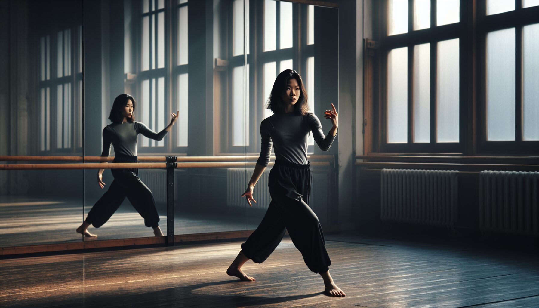 王丹妮專注表演訓練，揣摩梅艷芳神韻