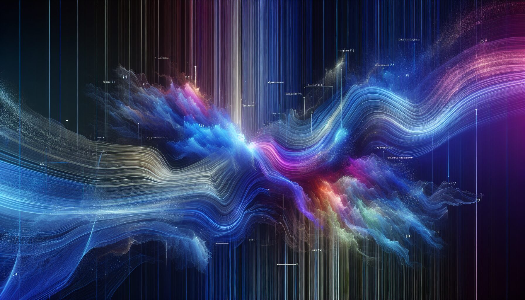 靛色光譜示意圖，顯示從藍到紫的過渡色調