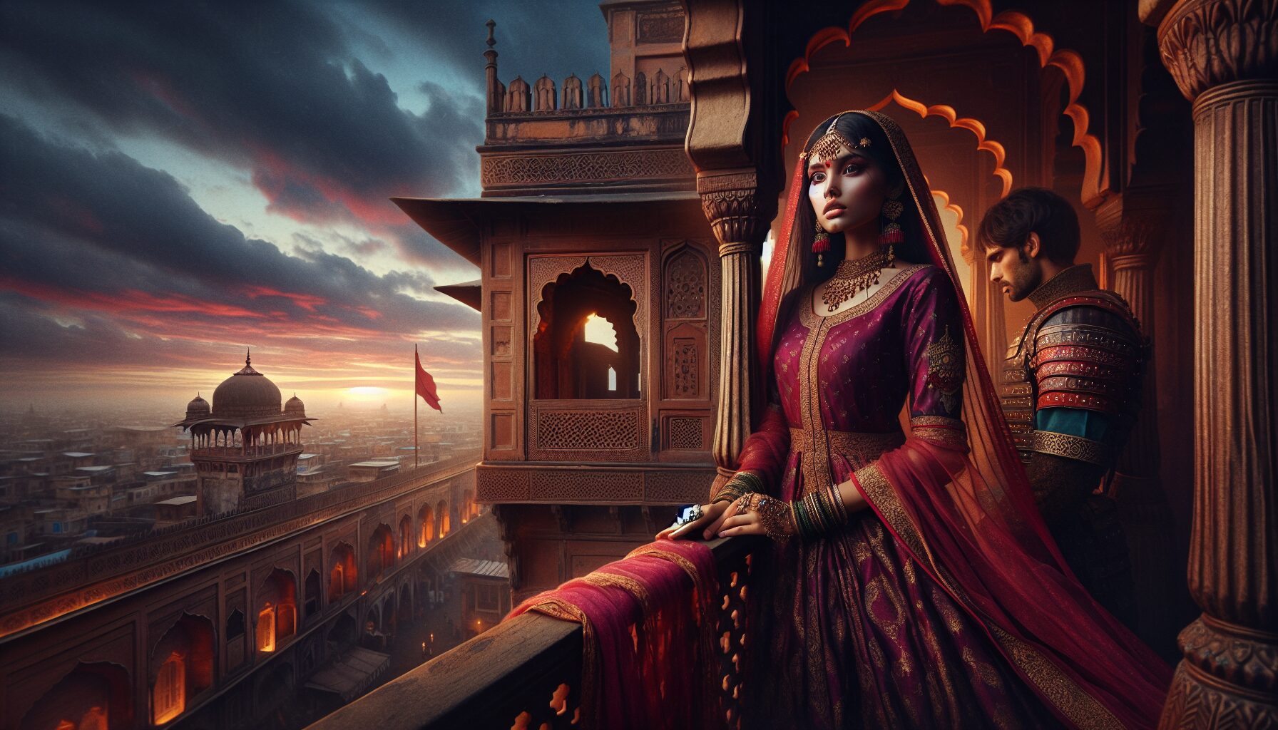 《周生如故》劇照，任嘉倫與白鹿對戲