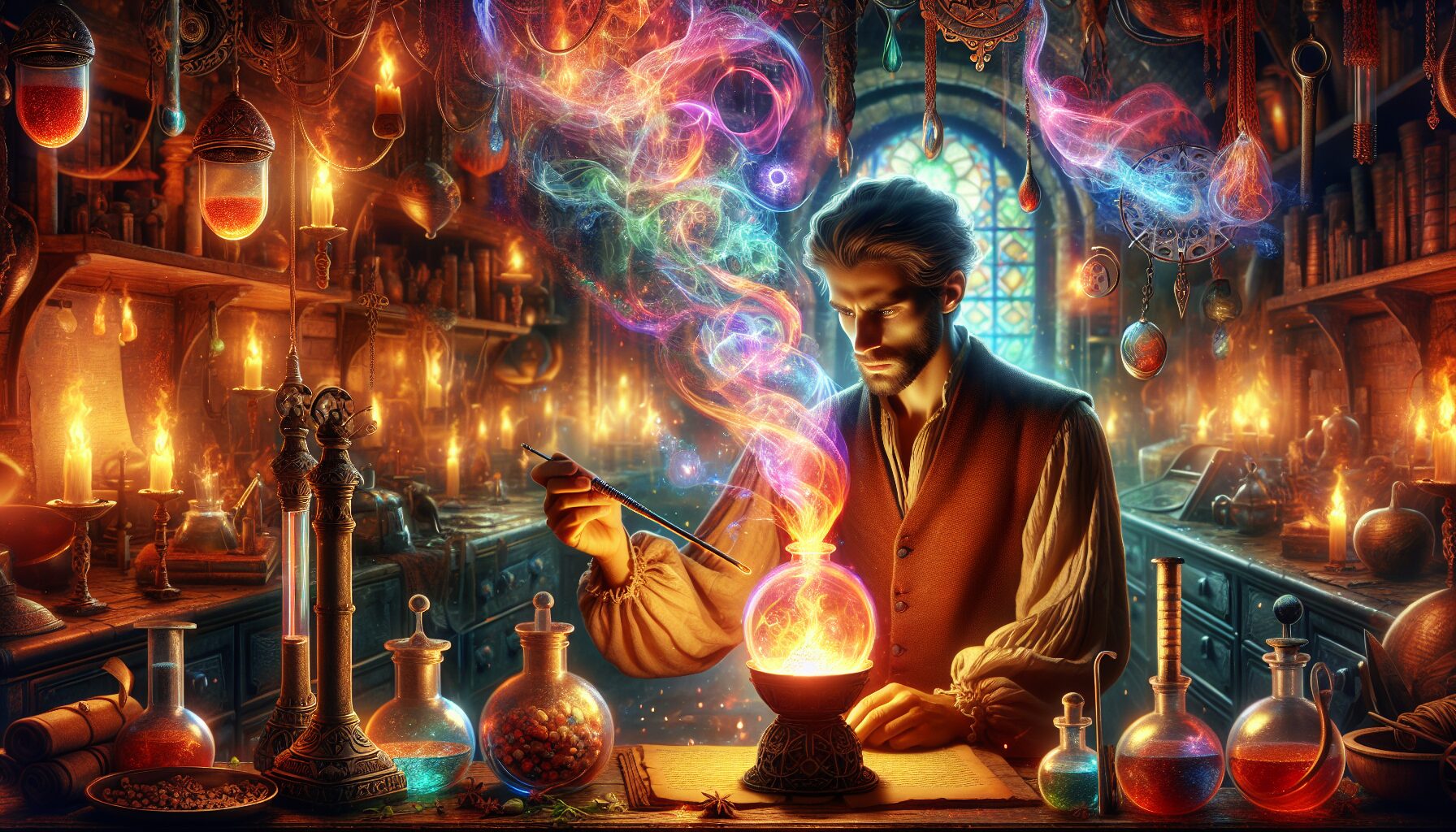 異火與煉藥師設定