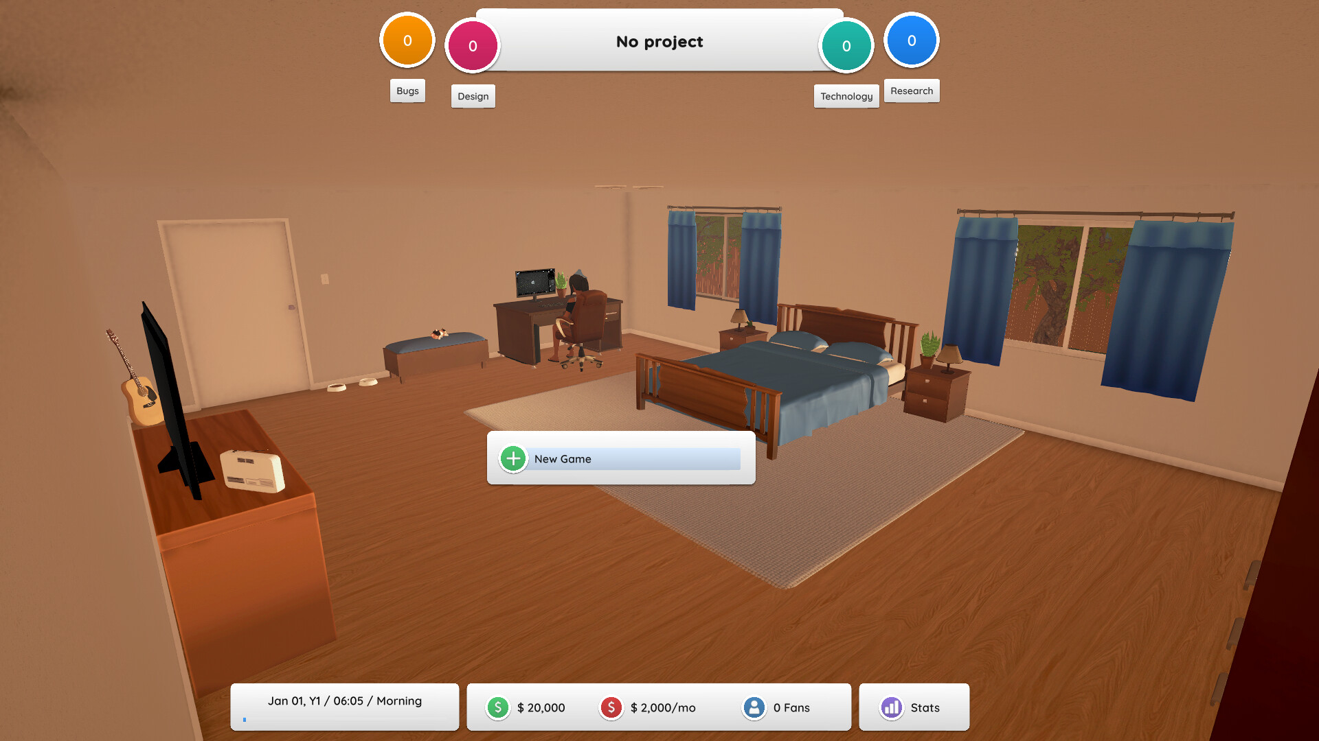 模擬經營新作《遊戲開發人生》Steam搶先體驗登場!打造屬於你的遊戲帝國