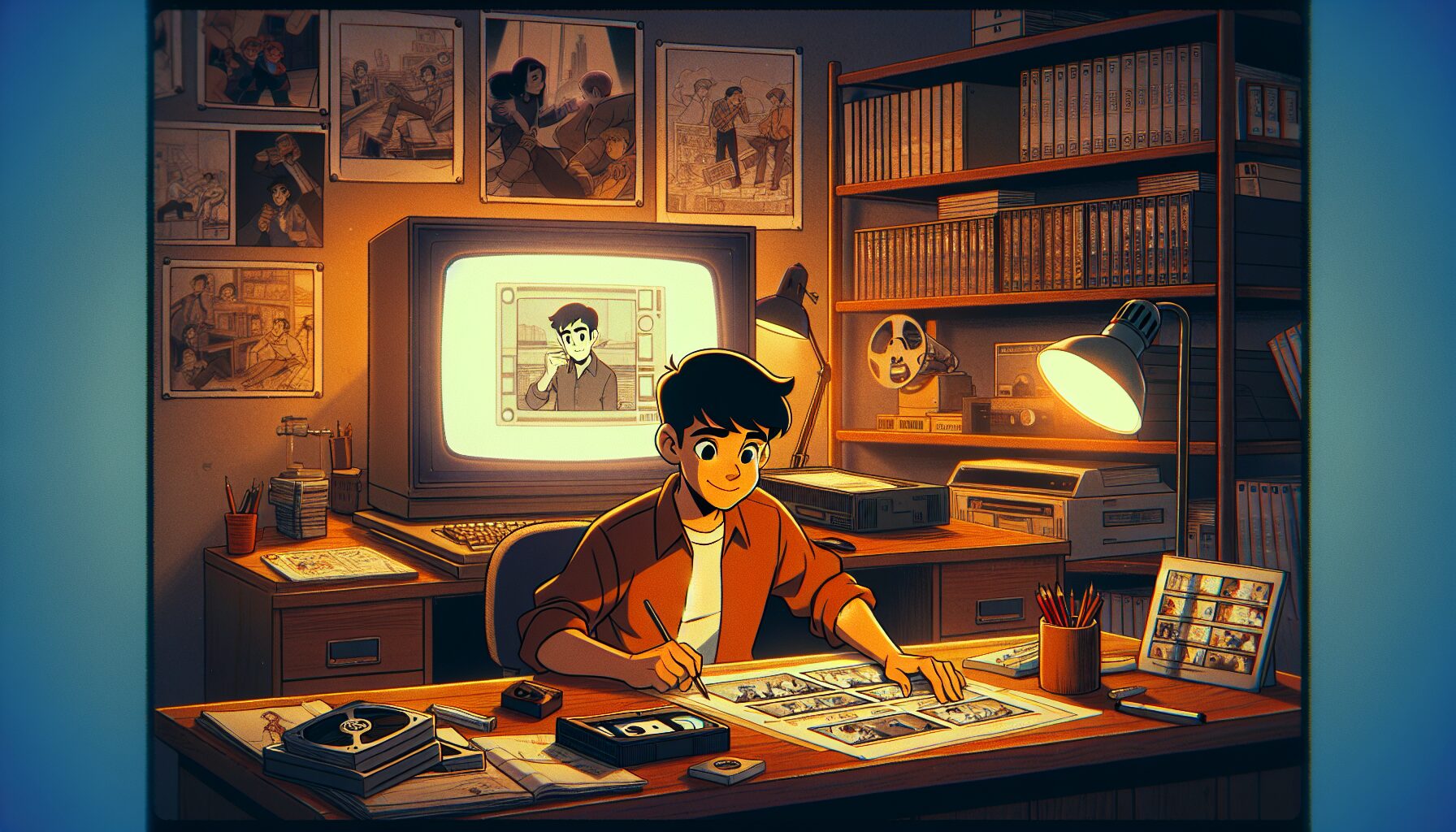 雷火劍早期參與作品《先從KISS開始...》劇照