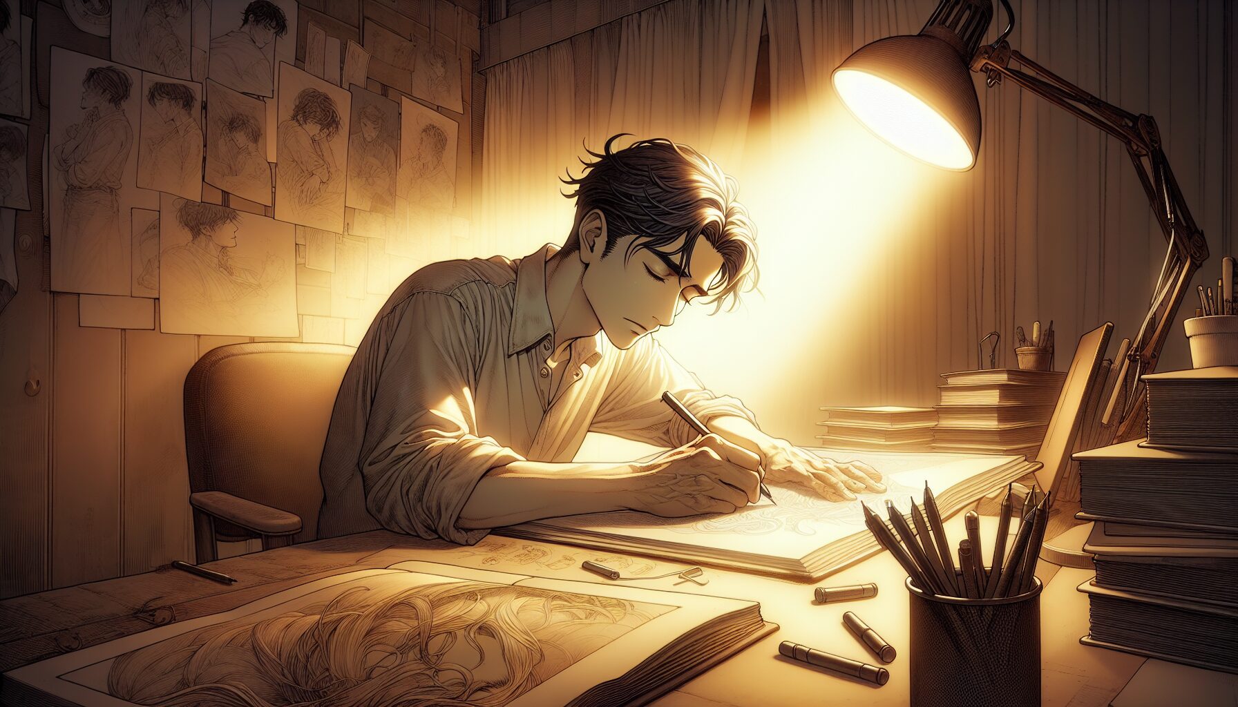 田畠裕基老師簽繪會現場，與粉絲近距離互動