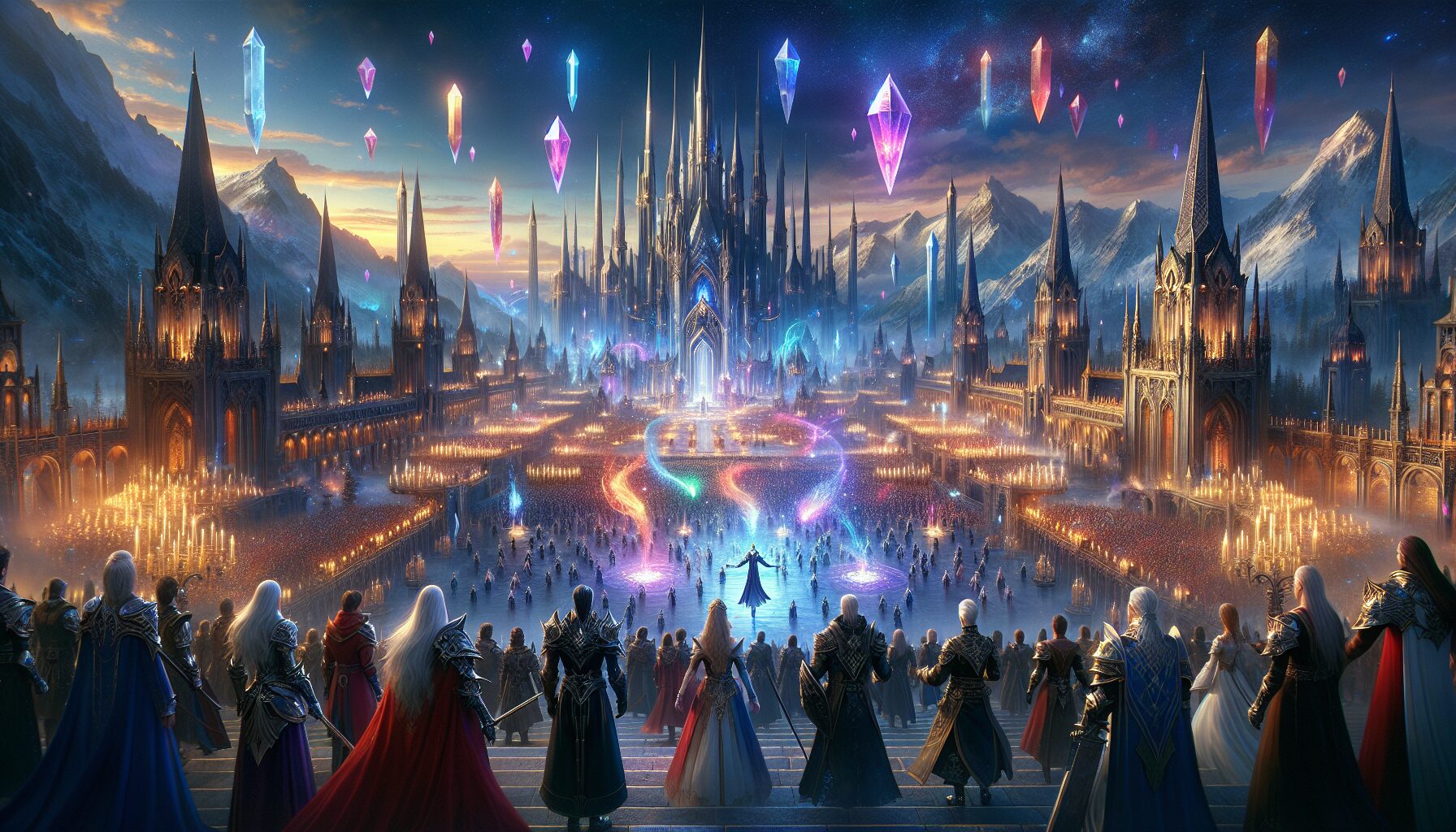 劇場版電影主視覺，歷代魔法帝齊現身